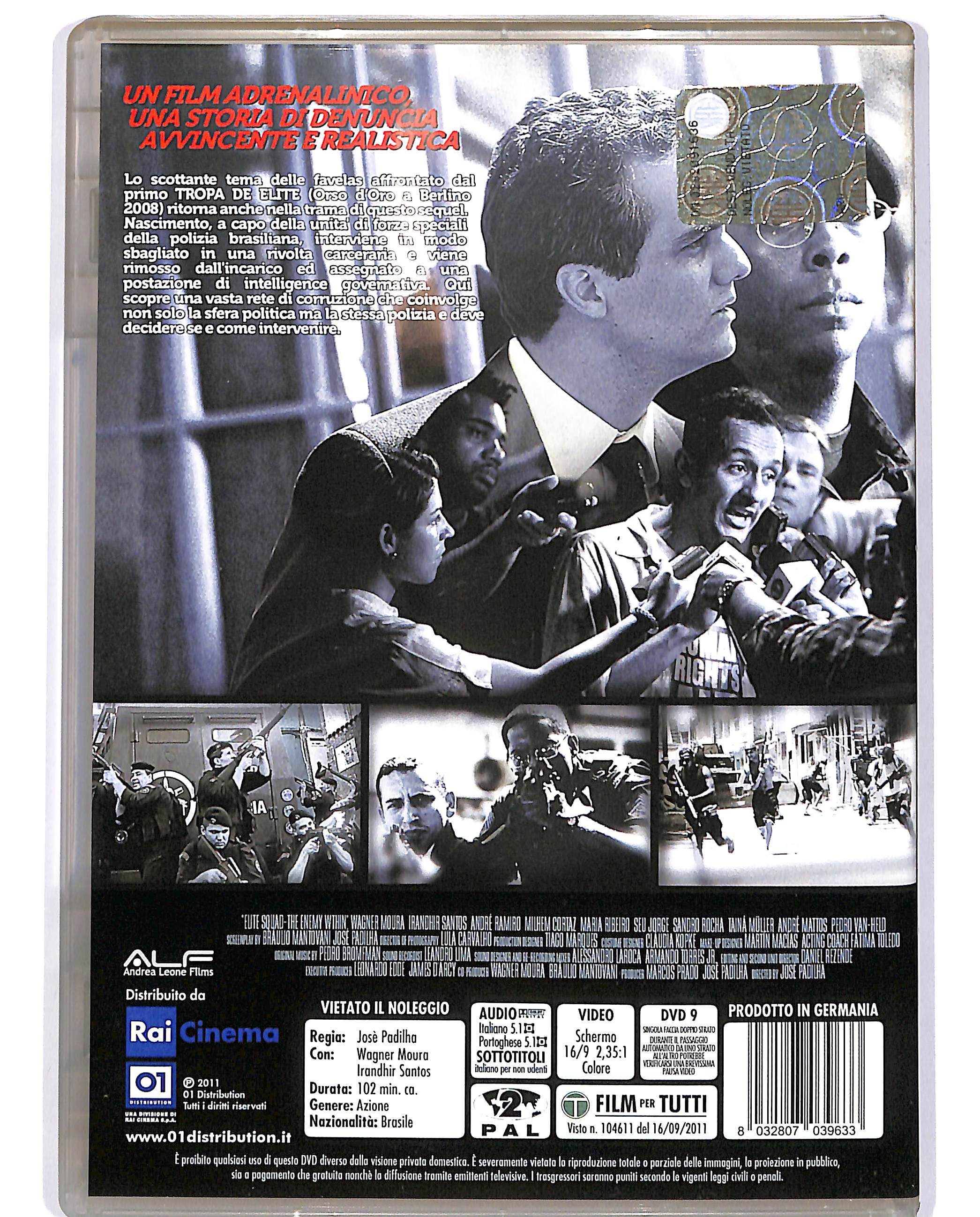 EBOND Tropa de elite 2 Il nemico e un altro DVD DB759120 - Image 2