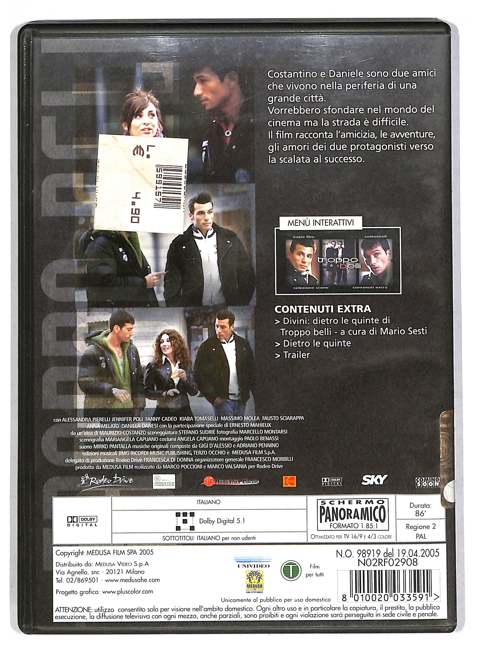 EBOND Troppo belli DVD DB773263 - Image 2