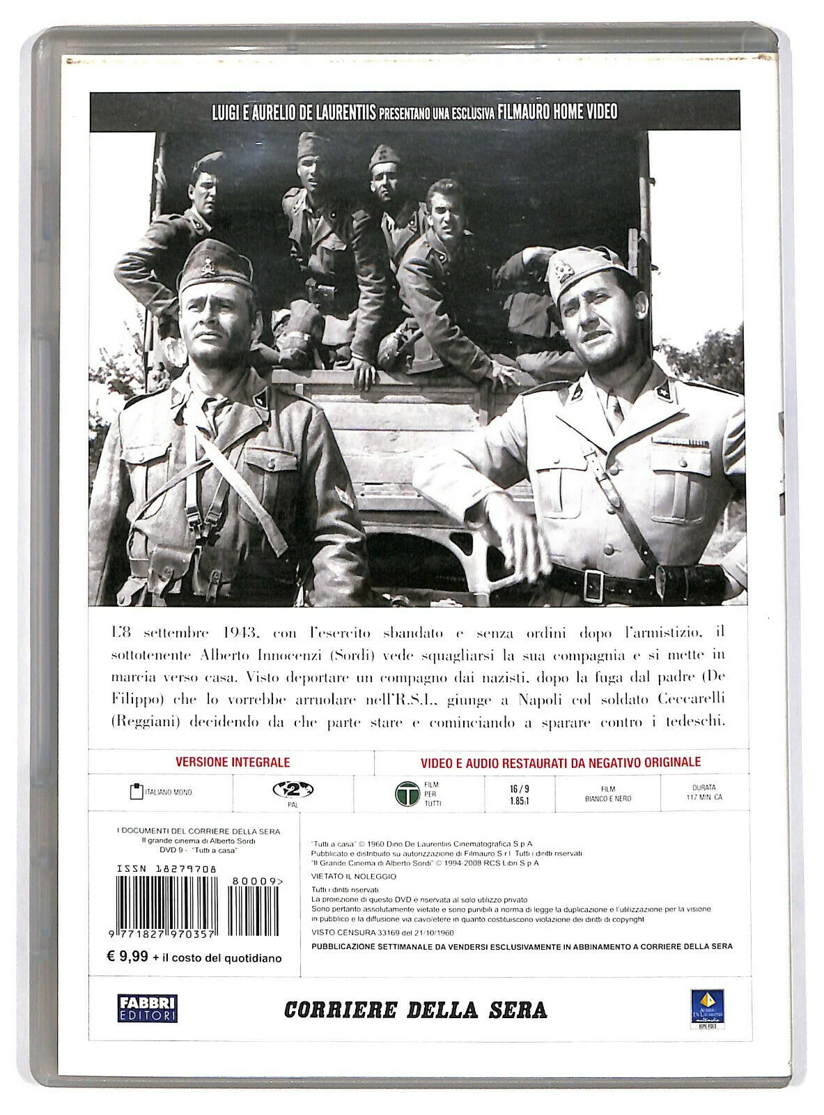 EBOND Tutti a Casa Il Grande Cinema Di Alberto Sordi DVD DB745949 - Image 2