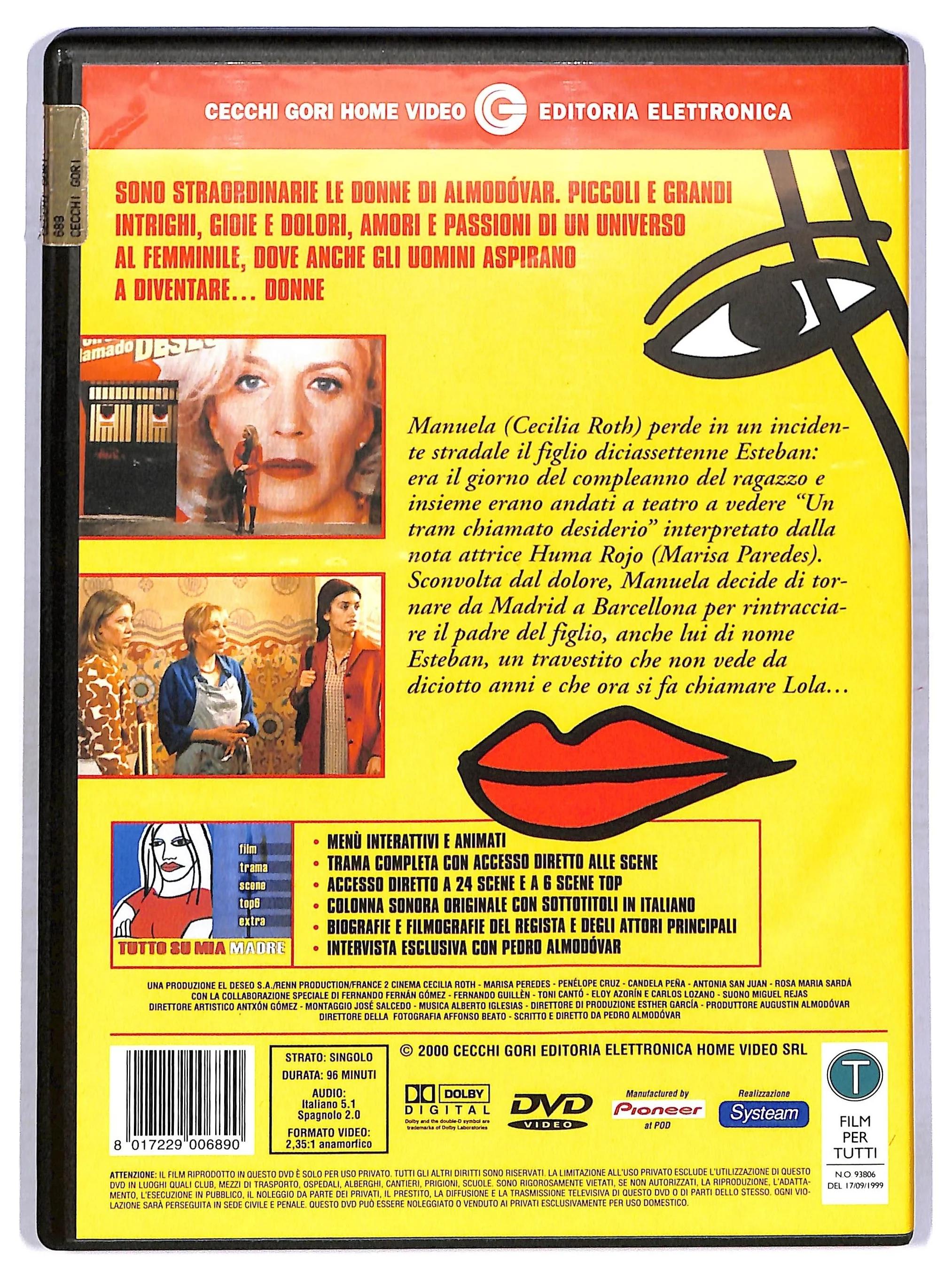 EBOND Tutto su mia madre NOLEGGIO DVD DB746659 - Image 2