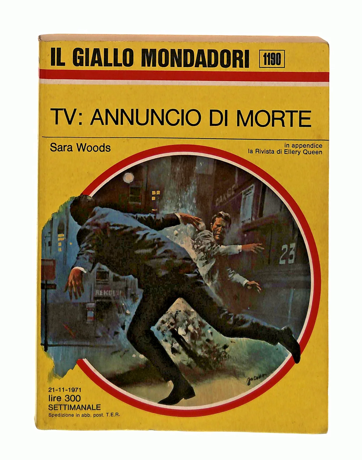 EBOND Tv Annuncio Di Morte Sara Woods Giallo Mondadori 1971 Libro LI048704