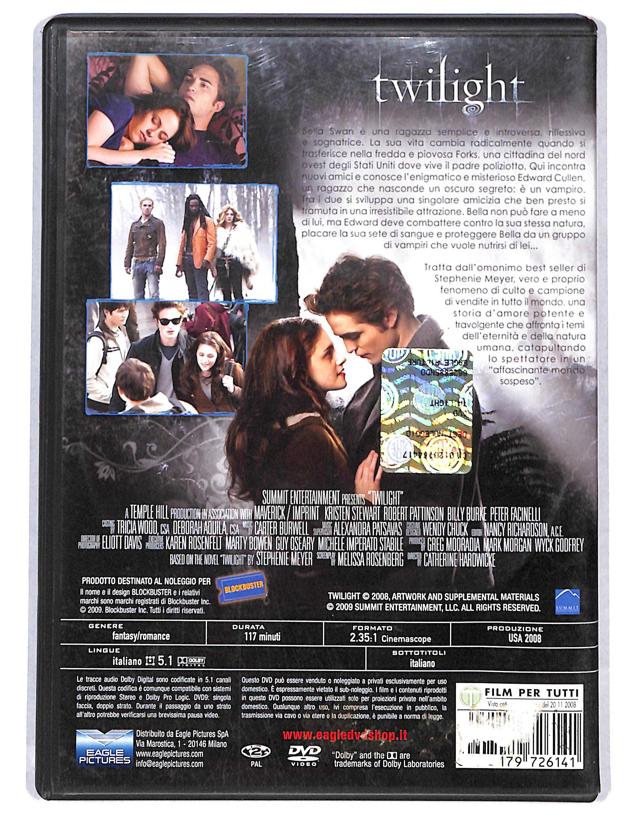 EBOND Twilight NOLEGGIO DVD DB737132 - Image 2
