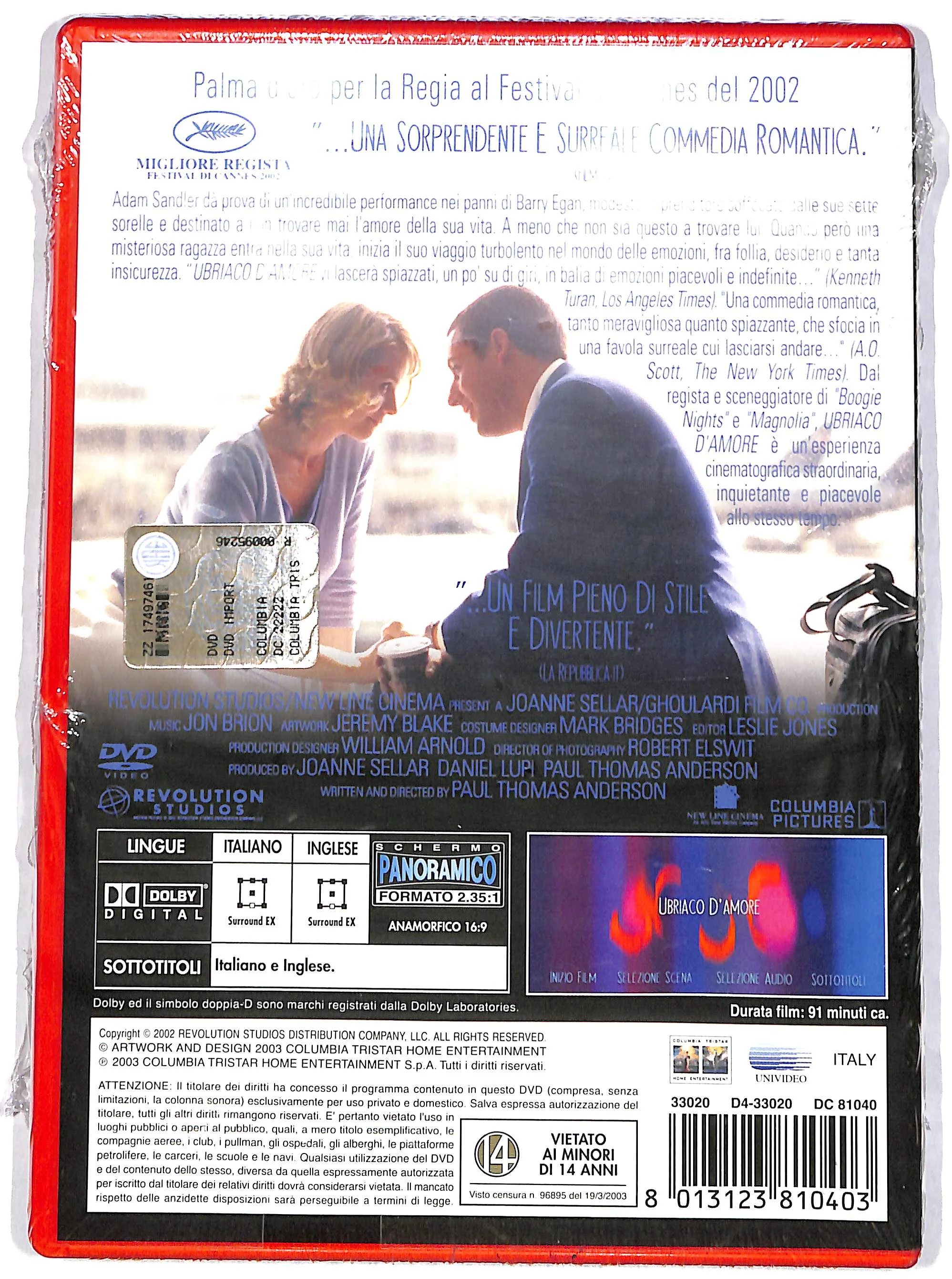 EBOND Ubriaco d'amore NOLEGGIO DVD DB756345 - Image 2