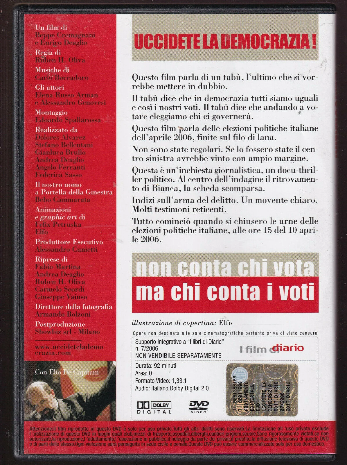 EBOND Uccidete La Democrazia Editoriale DVD DB730347 - Image 2