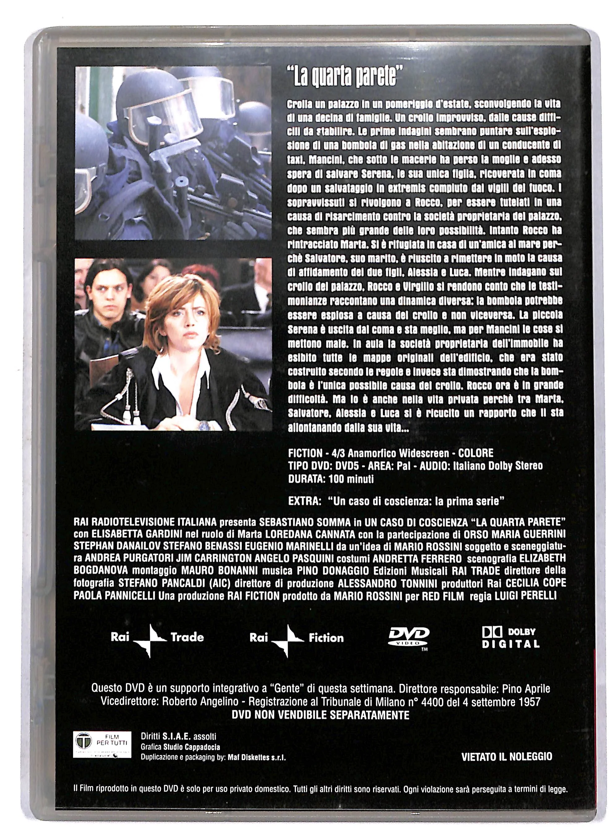 EBOND Un Caso di coscienza Vol.06 - La quarta parete EDITORIALE DVD DB719453 - Image 2