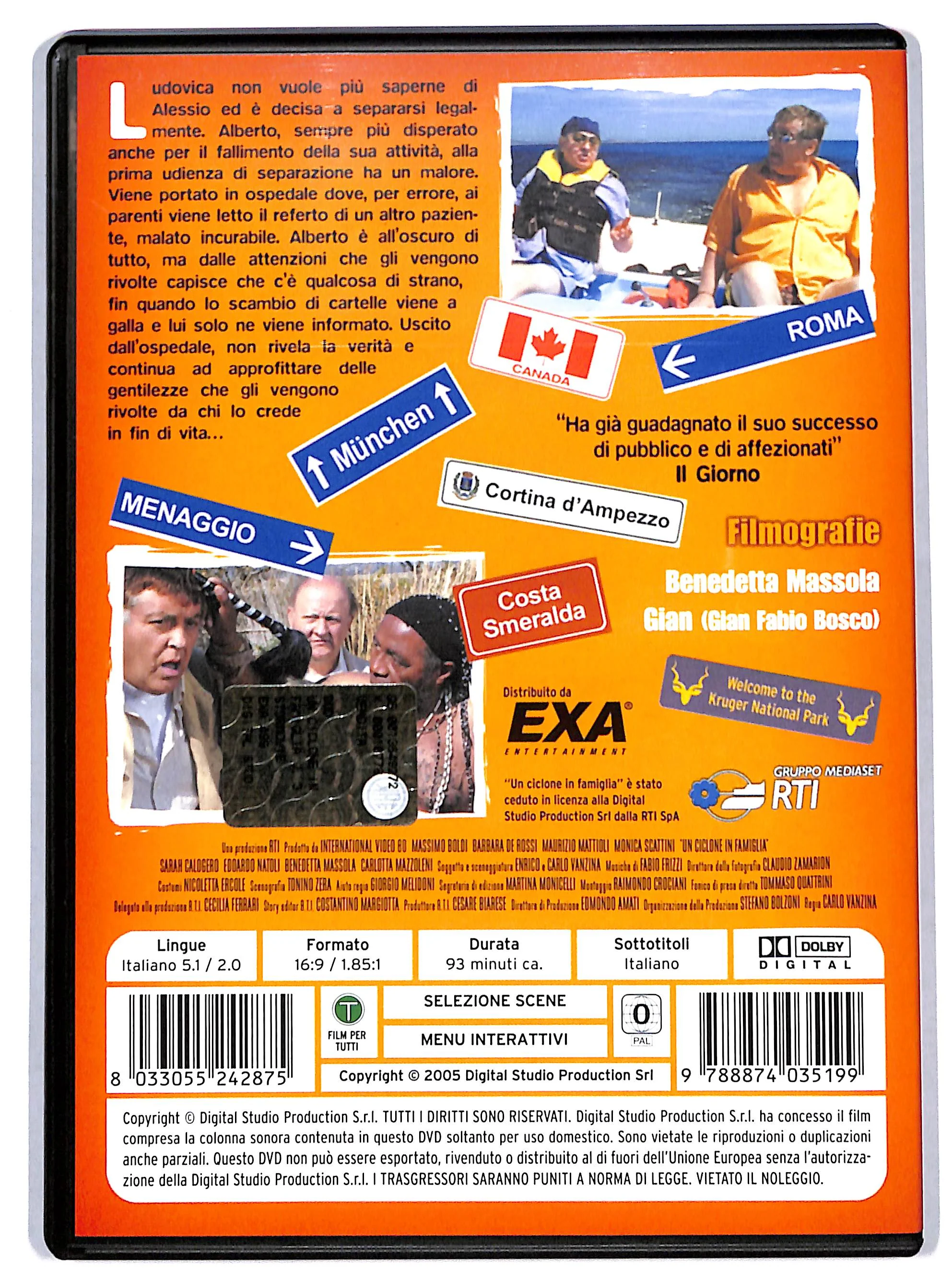 EBOND Un ciclone in famiglia terza puntata EDITORIALE DVD DB712742 - Image 2