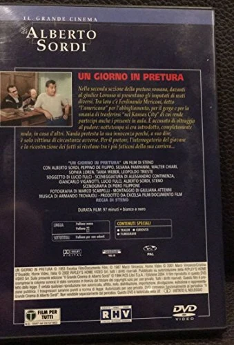 EBOND Un giorno in pretura - Il Grande Cinema di Alberto Sordi DVD DB717429 - Image 2
