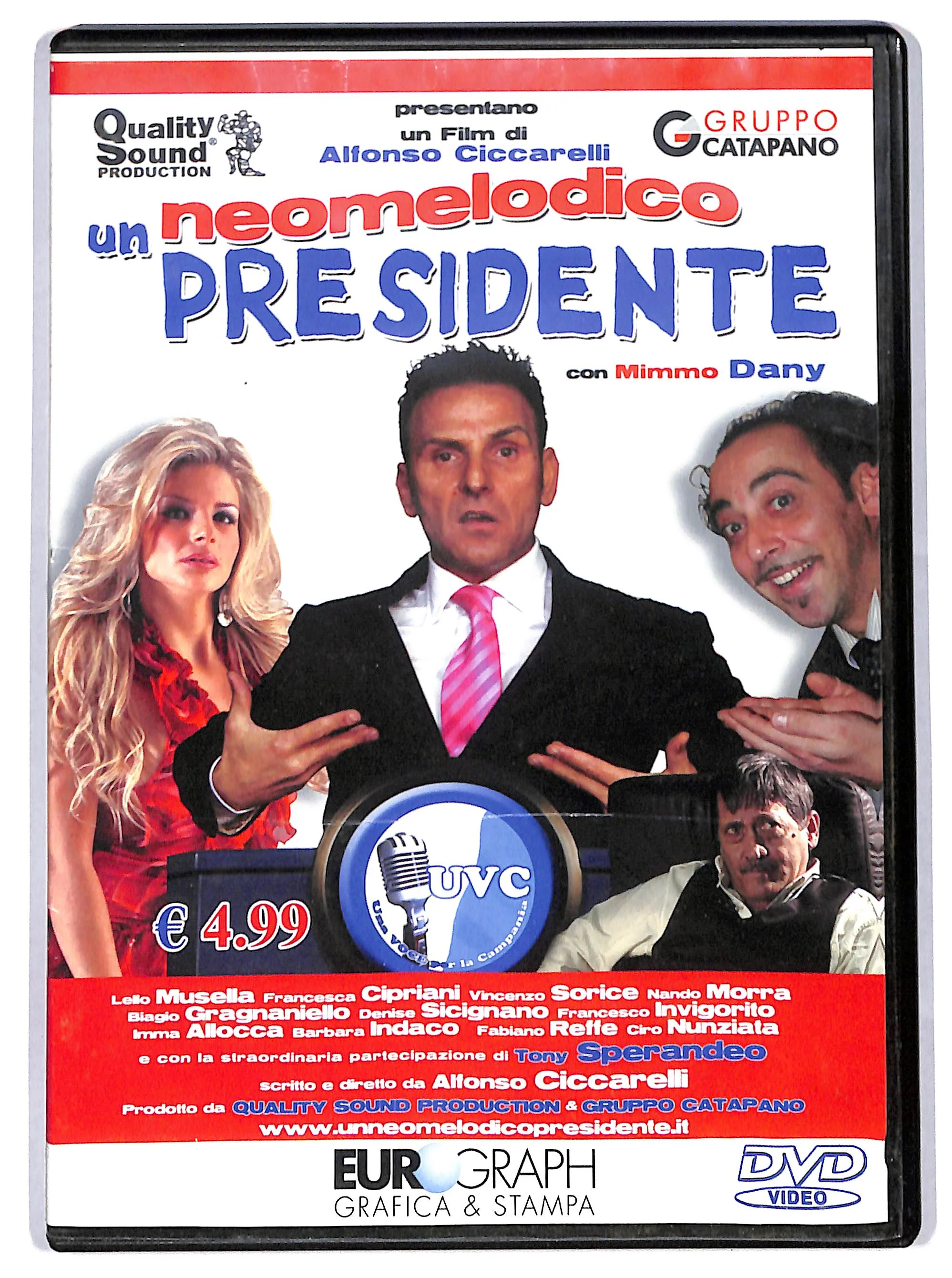 EBOND Un neomelodico presidente DVD DB695453