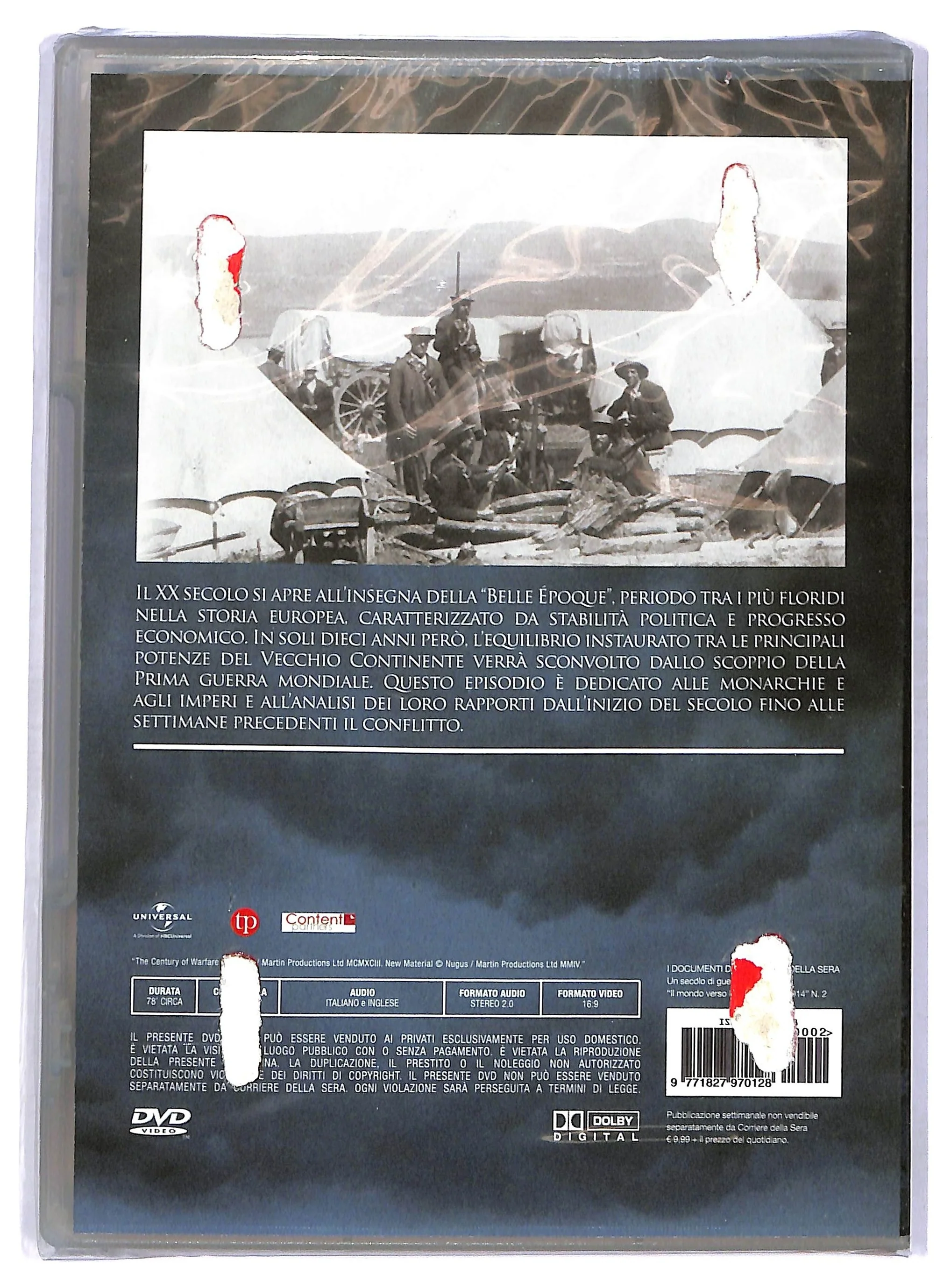 EBOND Un secolo di guerre - il mondo verso la guerra 1900 - 1914 DVD DB730151 - Image 2