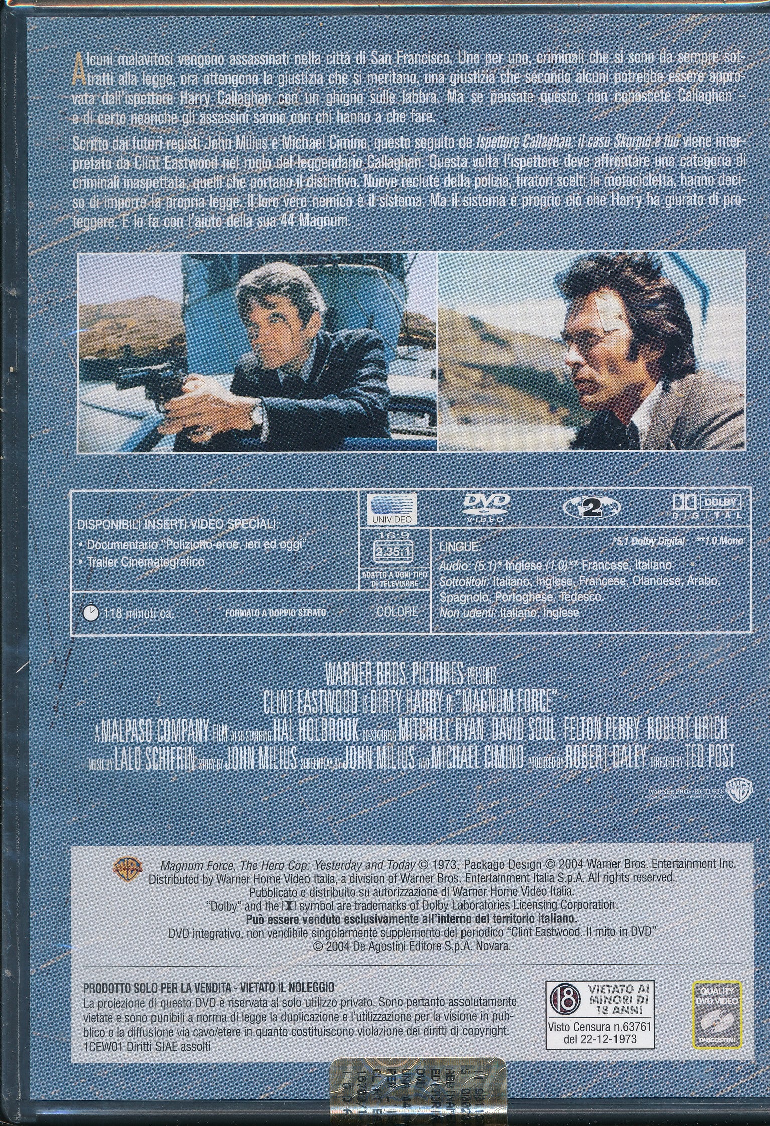 EBOND Una 44 Magnum - Clint Eastwood DVD DB739933 - Image 2