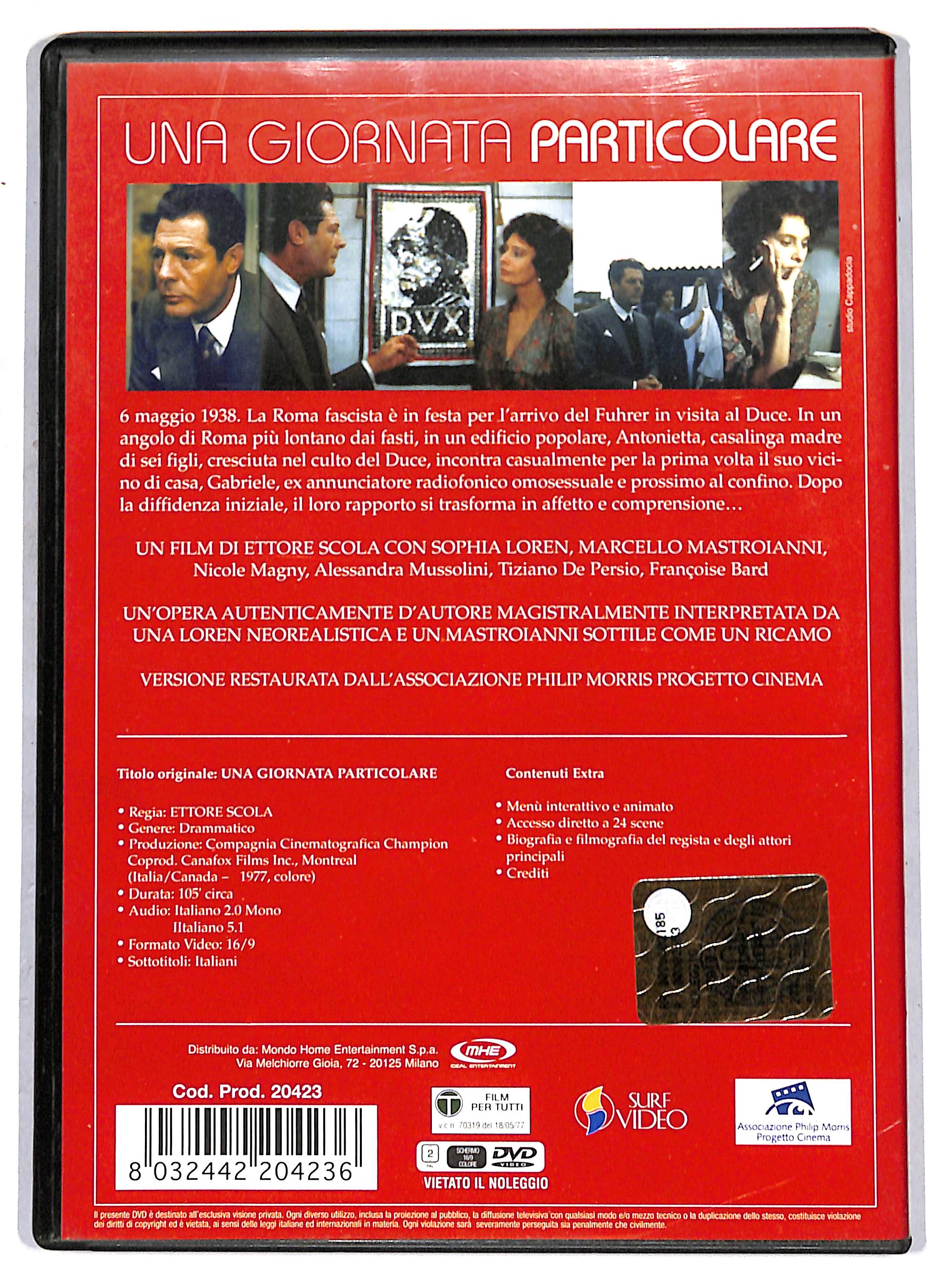 EBOND Una giornata particolare DVD DB739148 - Image 2