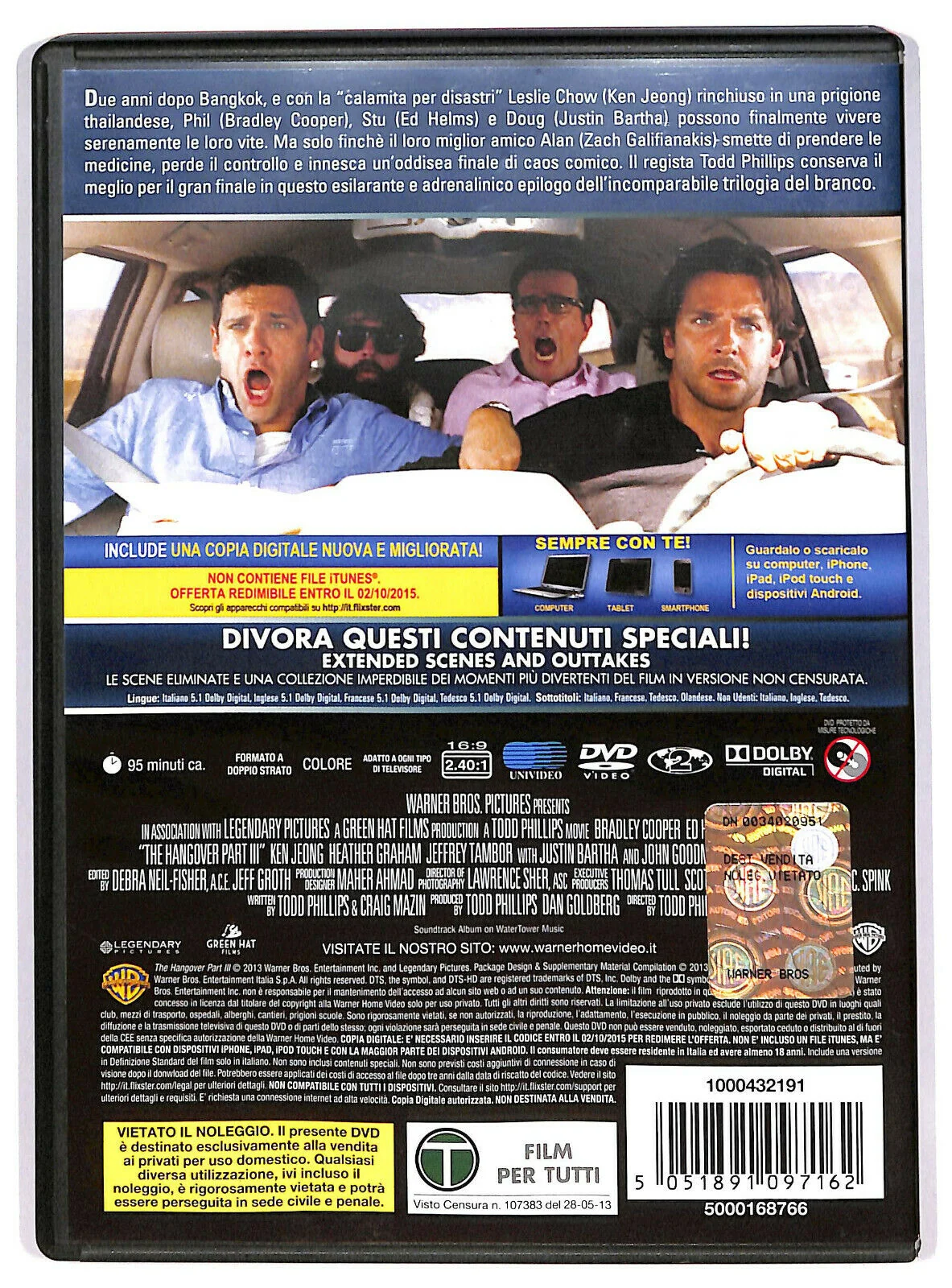 EBOND Una Notte Da Leoni 3 DVD DB714935 - Image 2