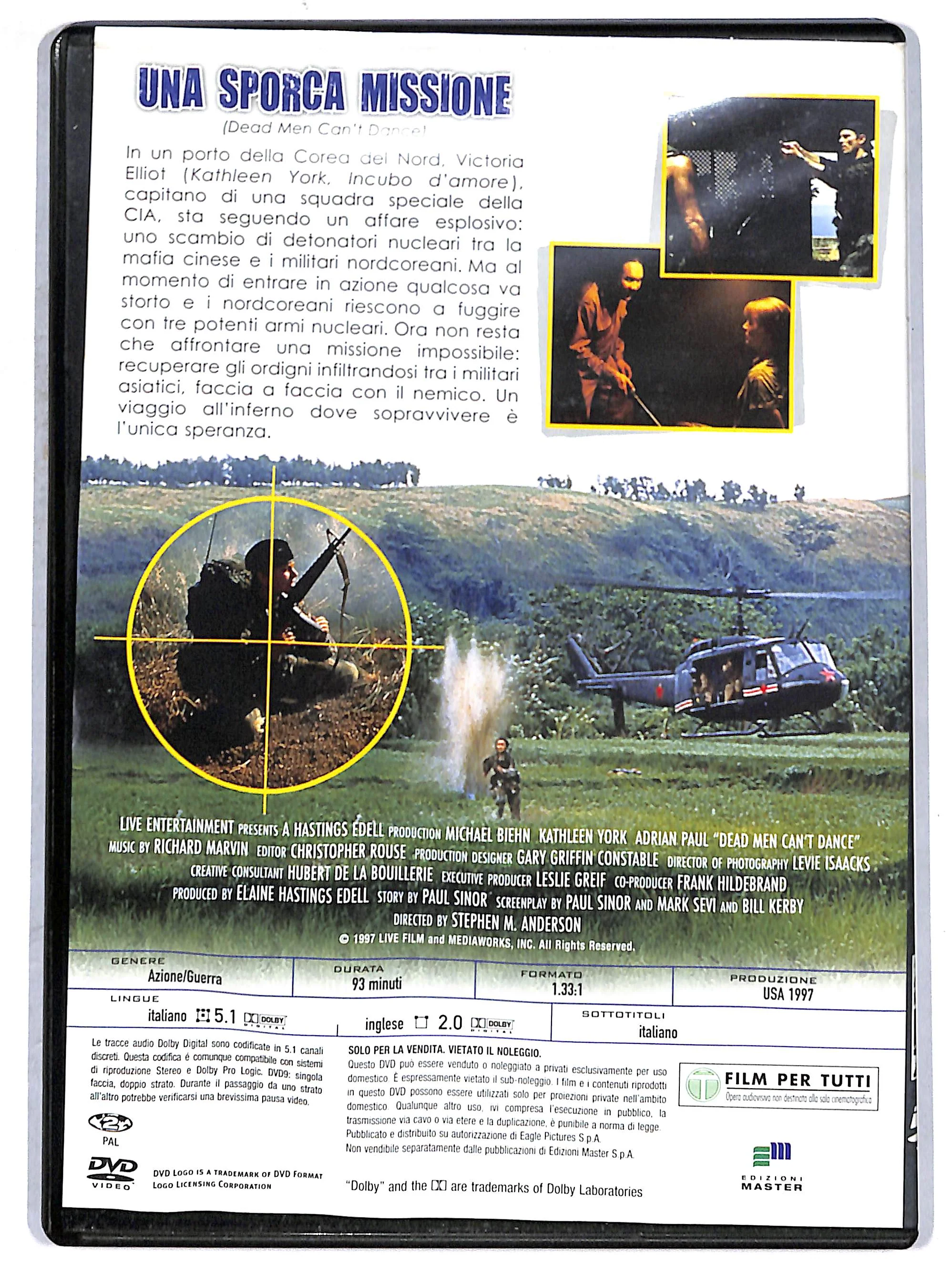 EBOND Una Sporca Missione EDITORIALE DVD DB730322 - Image 2