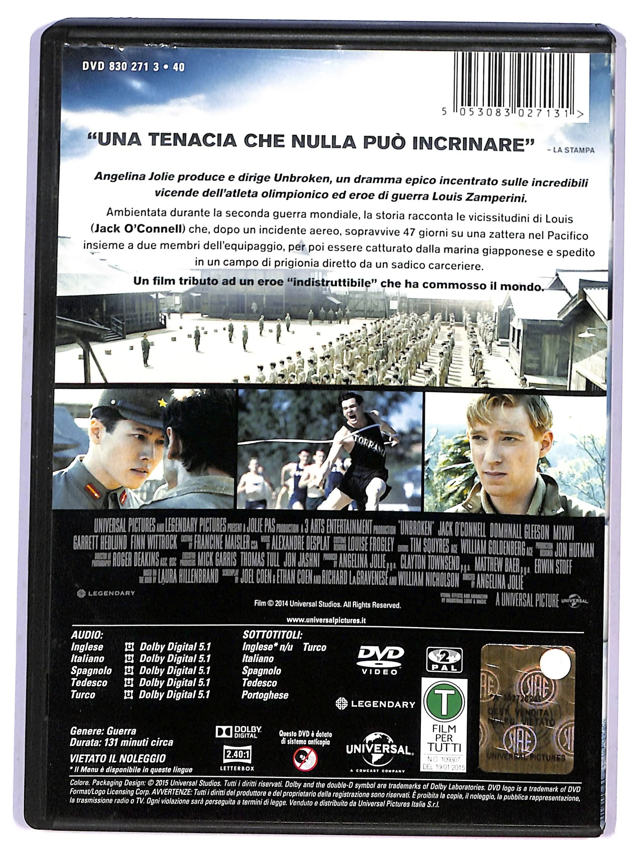 EBOND Unbroken NOLEGGIO DVD DB745352 - Image 2