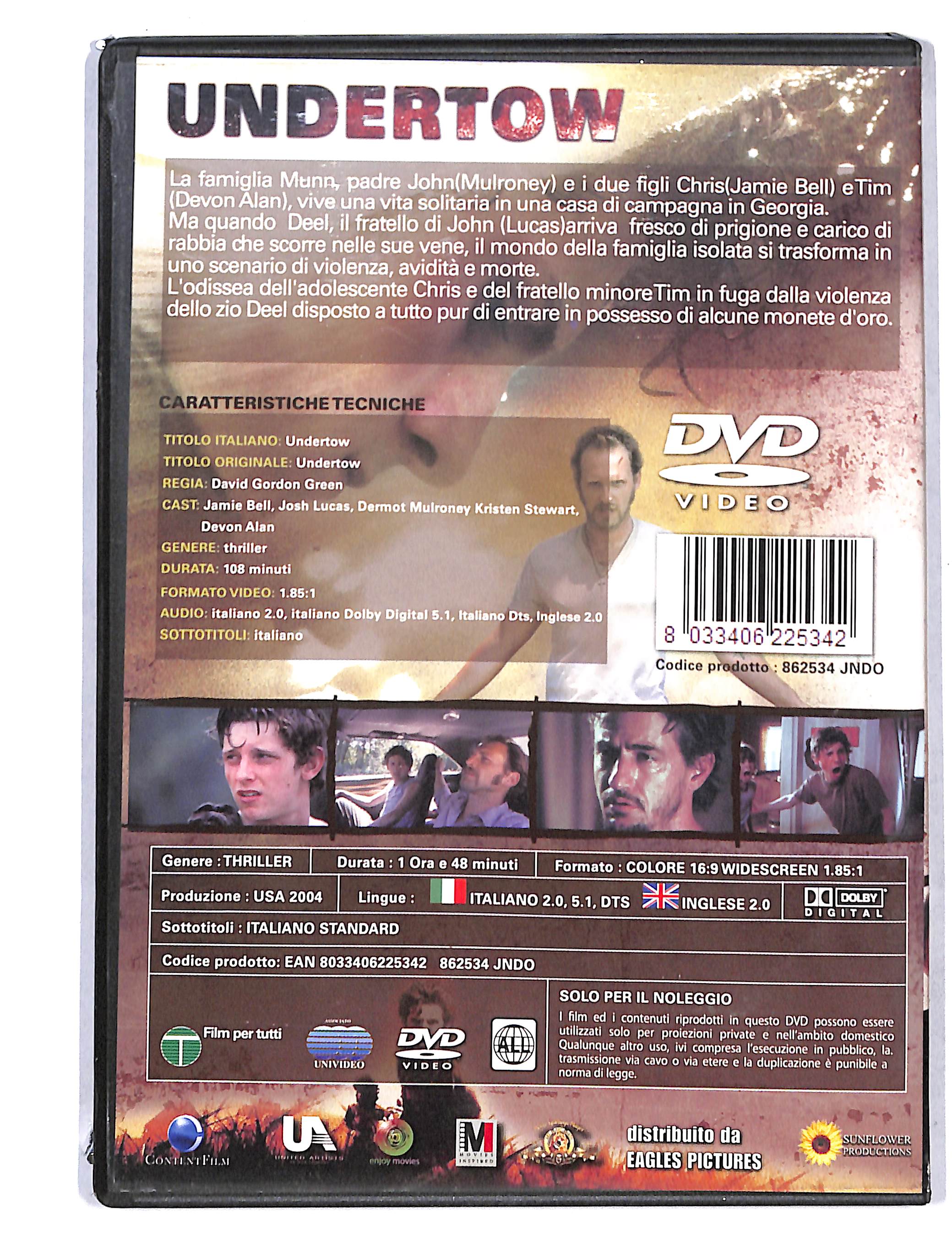 EBOND Undertow NOLEGGIO DVD DB736652 - Image 2