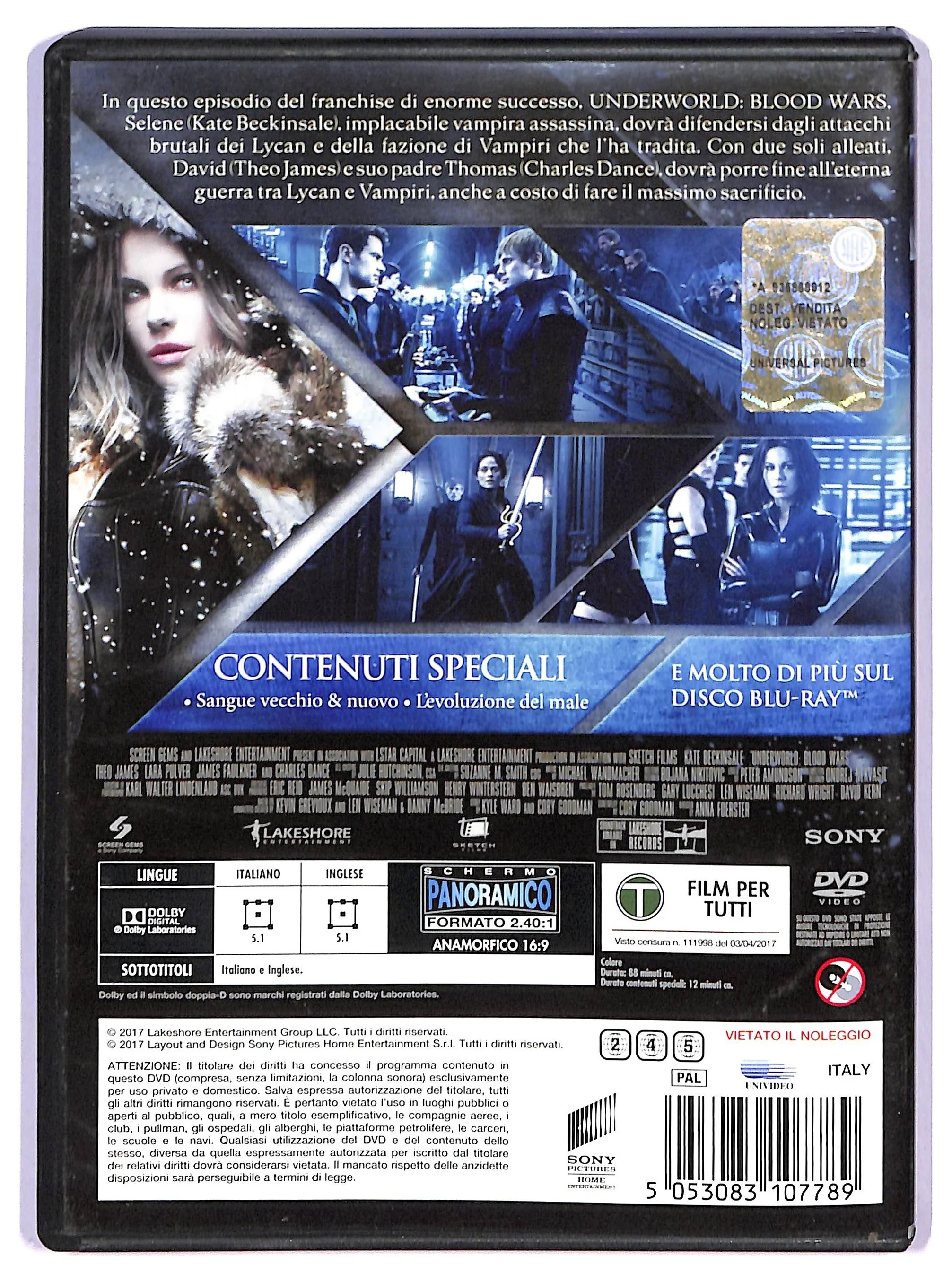 EBOND Underworld: Blood Wars NOLEGGIO DVD DB724828 - Image 2