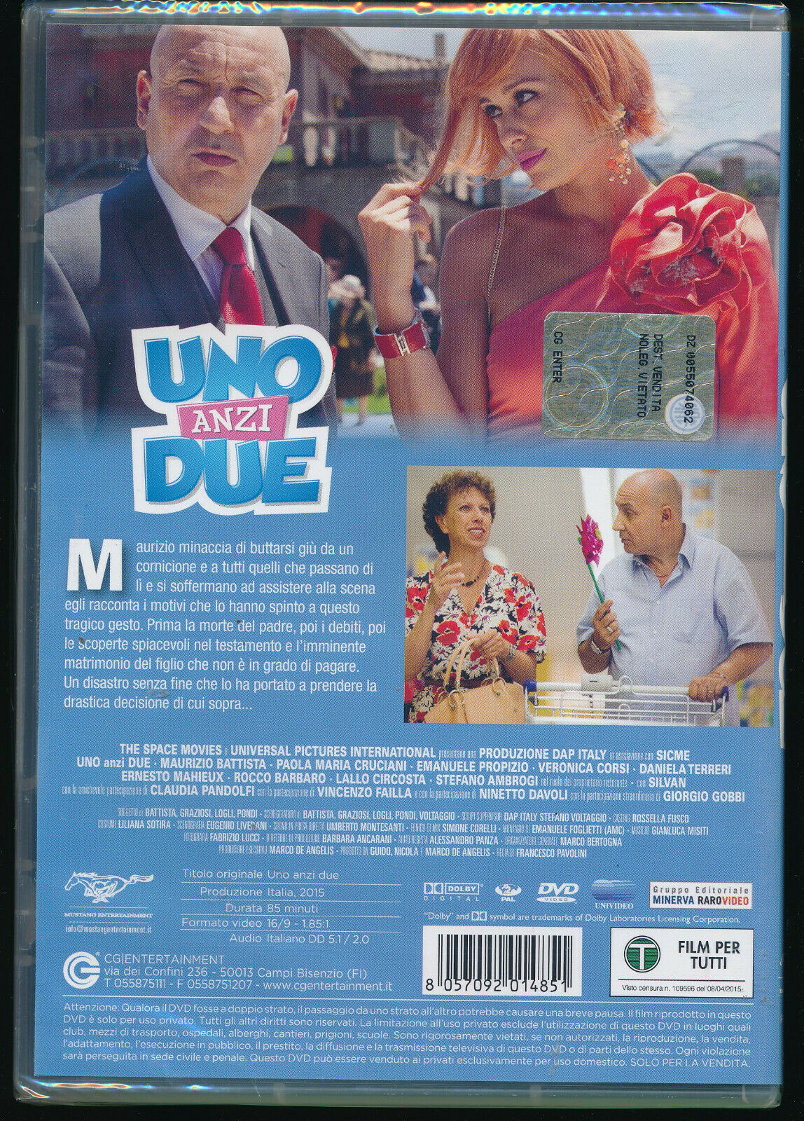 EBOND Uno Anzi Due DVD DB716923 - Image 2