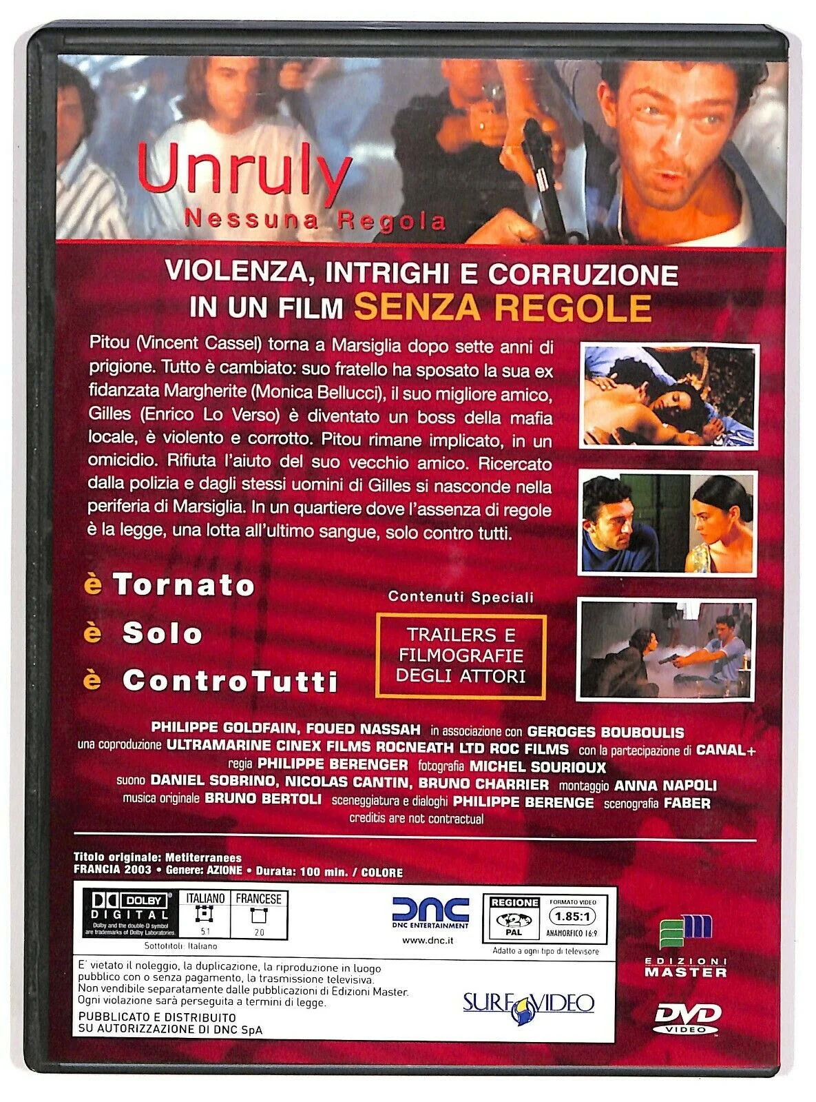EBOND Unruly Nessuna Regola Con Monica Bellucci Editoriale DVD DB733160 - Image 2