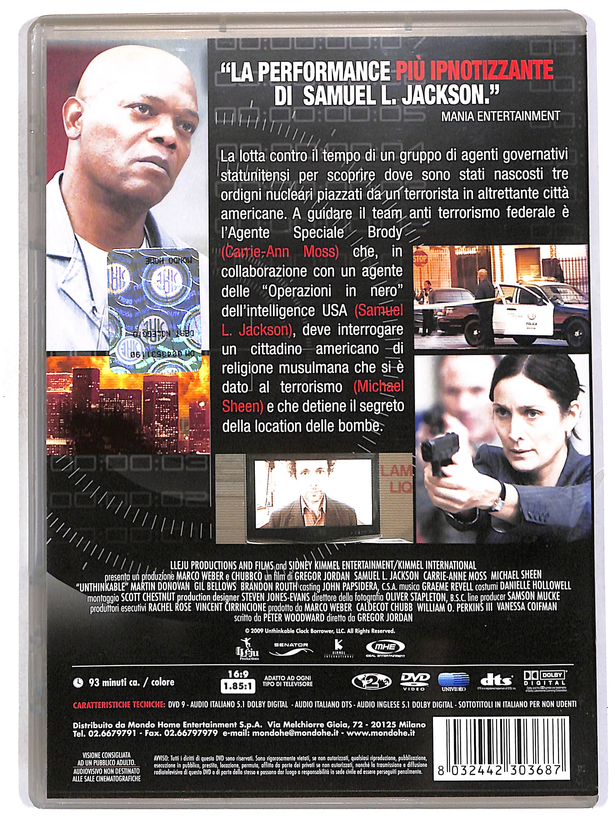 EBOND Unthinkable NOLEGGIO DVD DB750136 - Image 2