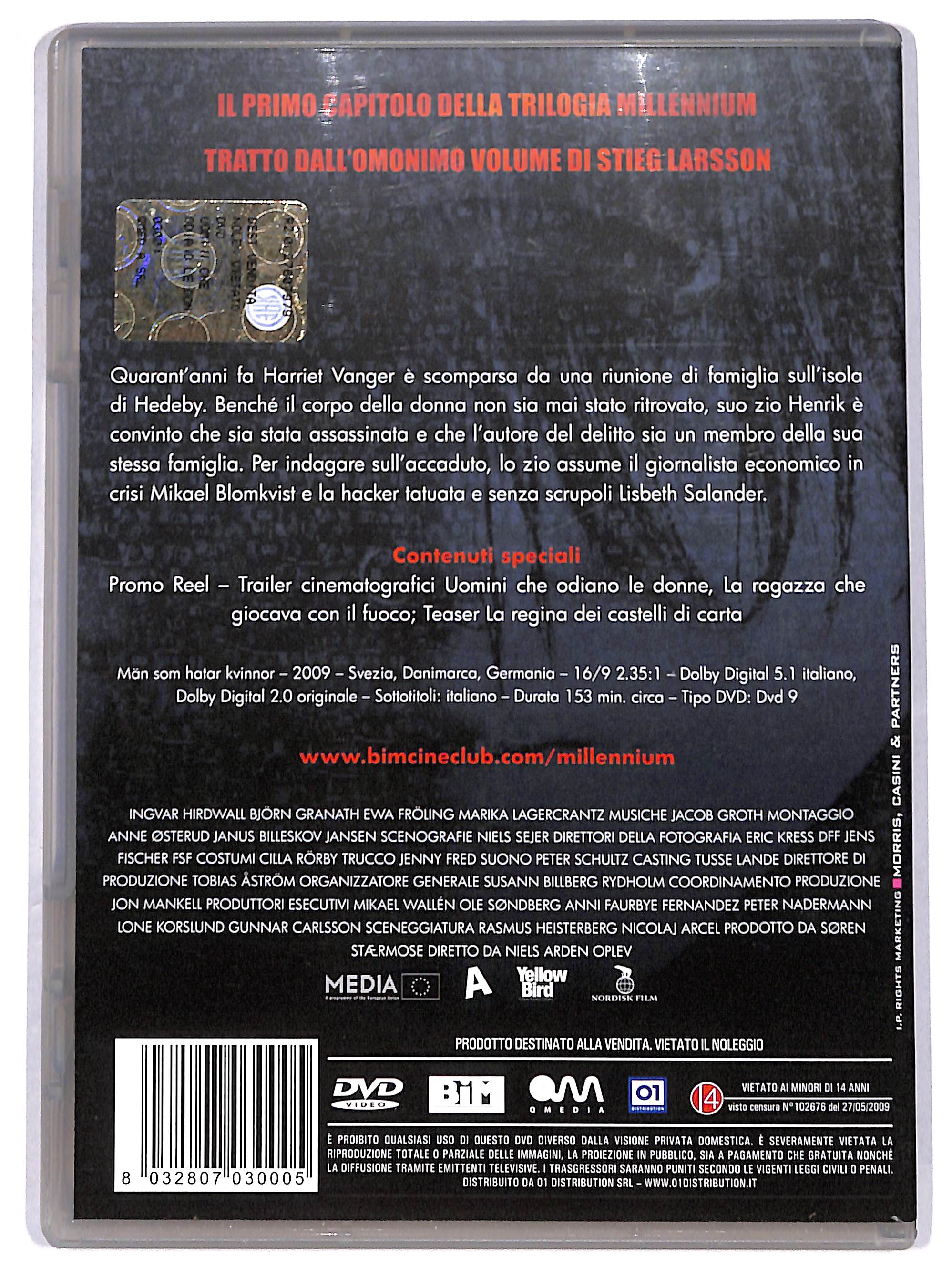 EBOND uomini che odiano le donne DVD DB752420 - Image 2
