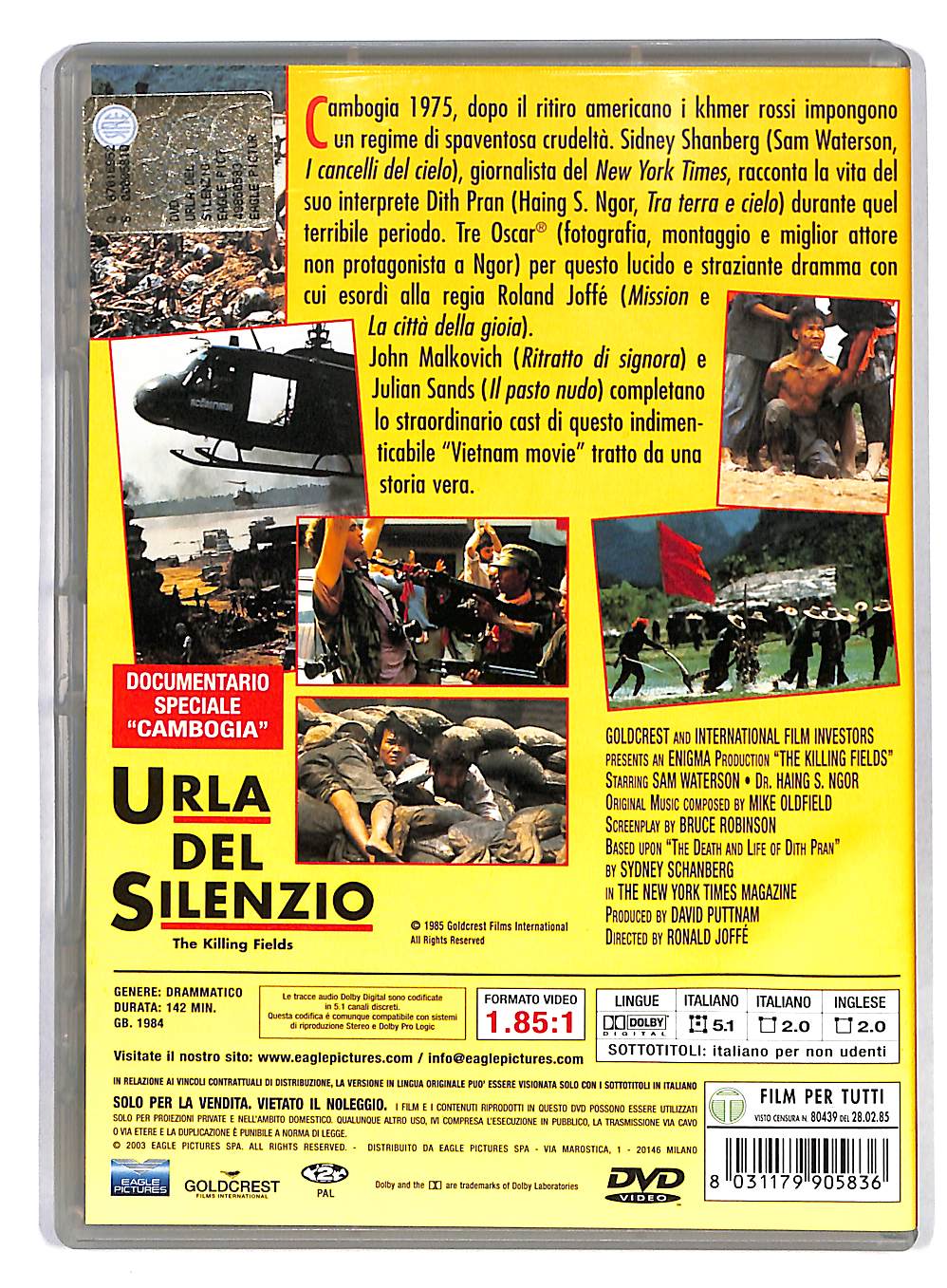 EBOND Urla del silenzio DVD DB713431 - Image 2