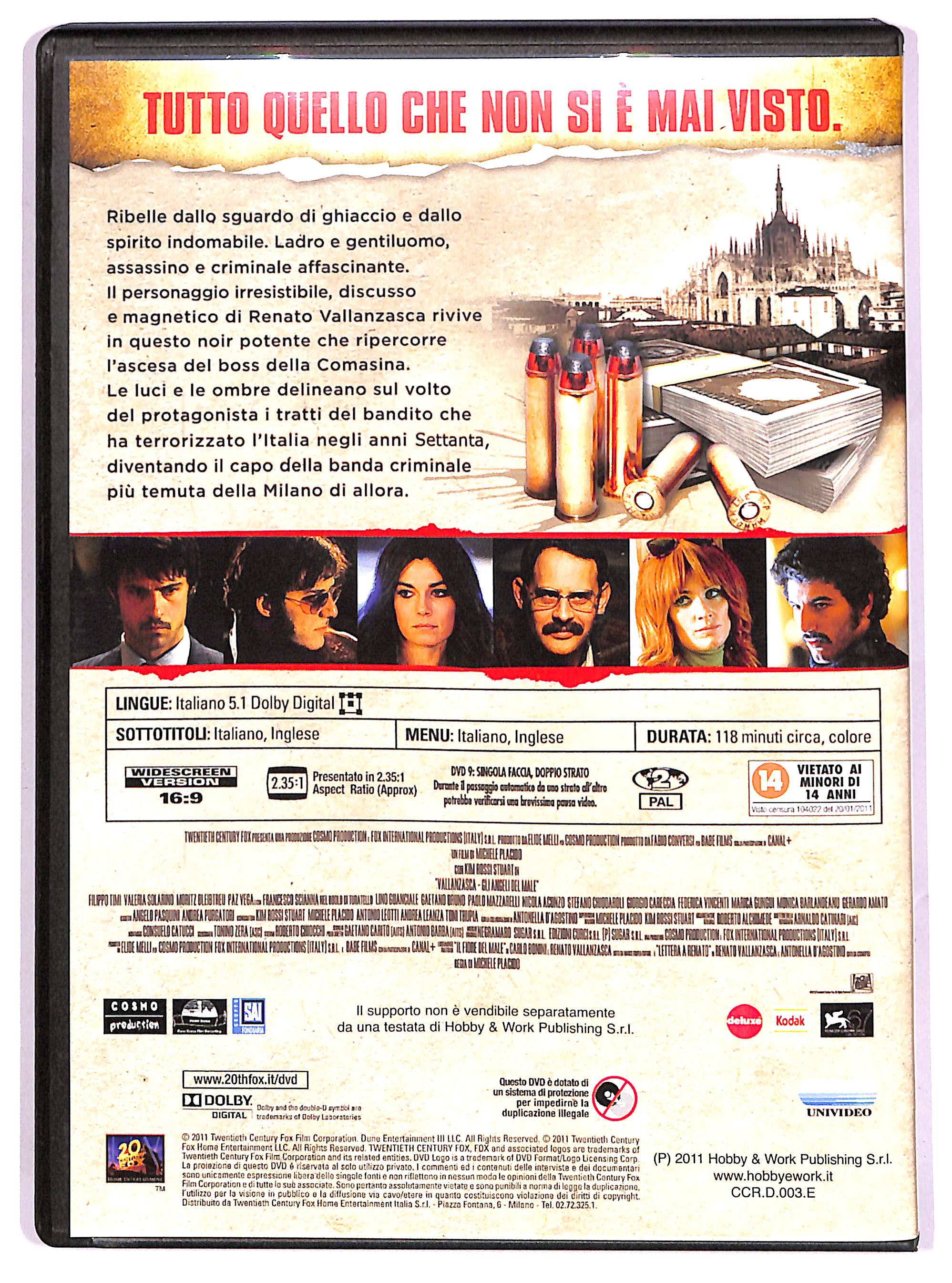 EBOND Vallanzasca - Gli angeli del male EDITORIALE DVD DB733649 - Image 2