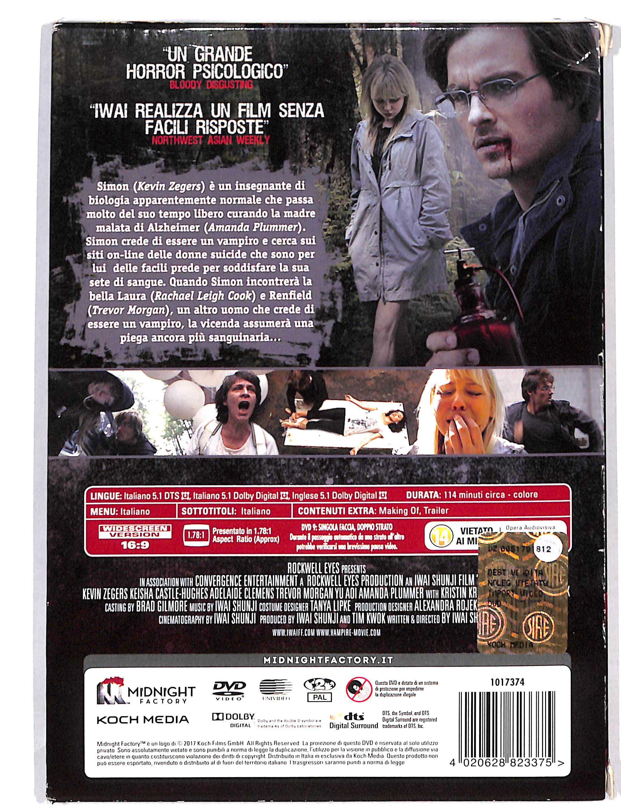 EBOND Vampire EDIZIONE SPECIALE DVD DB726113 - Image 2