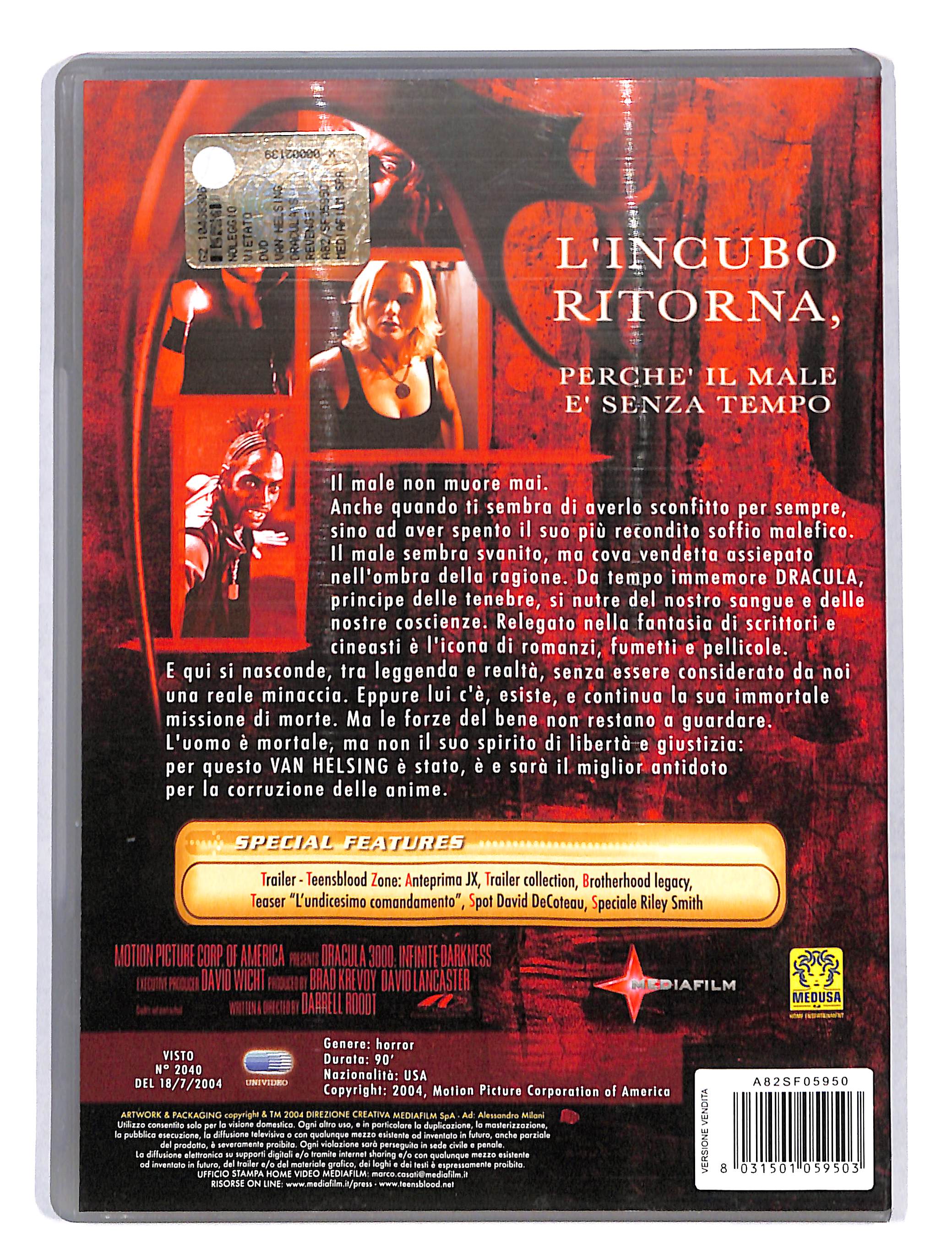 EBOND Van Helsing Dracula's Revenge NOLEGGIO DVD DB746639 - Image 2