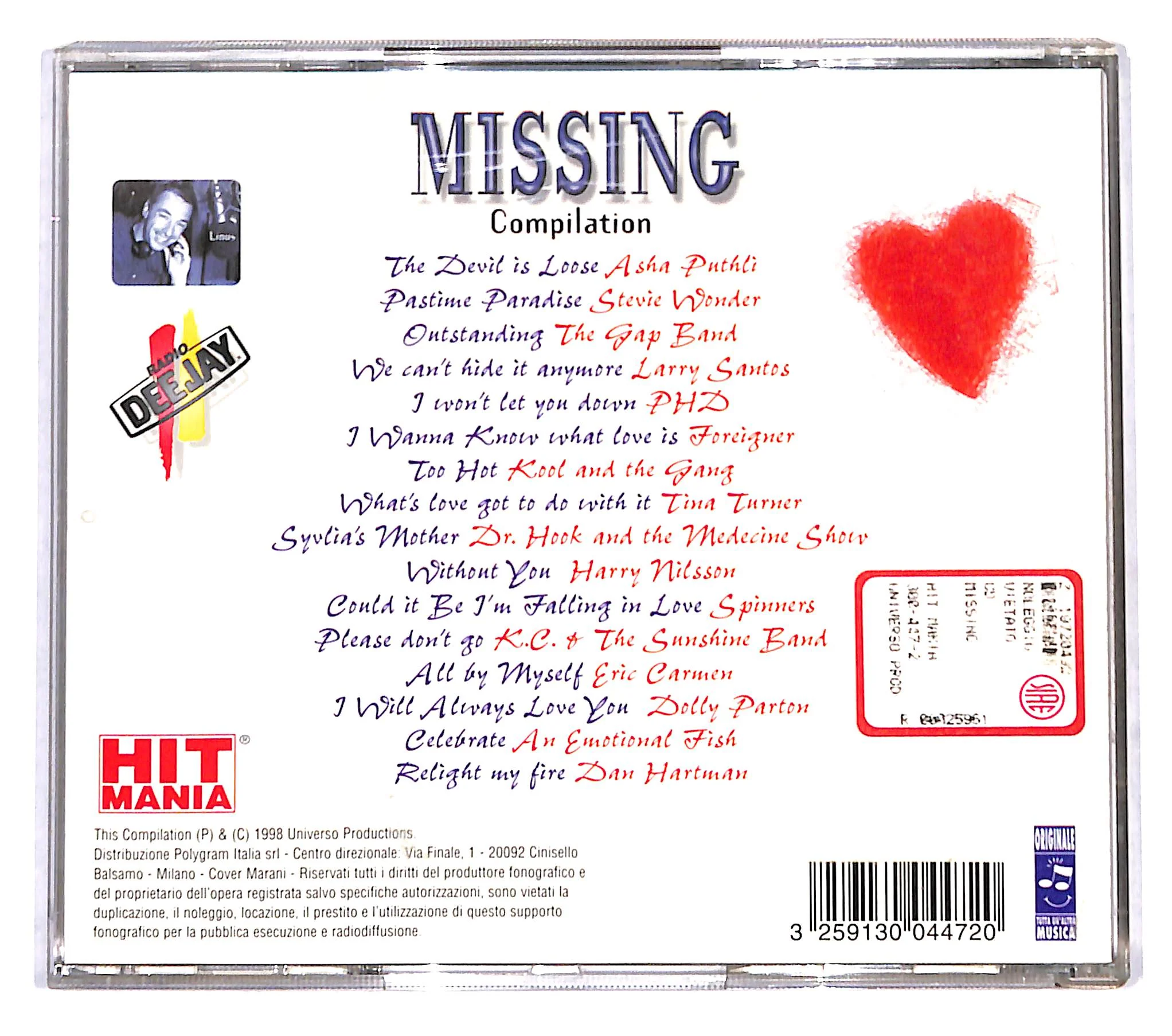 EBOND Various - Missing CD CB062024 - Image 2