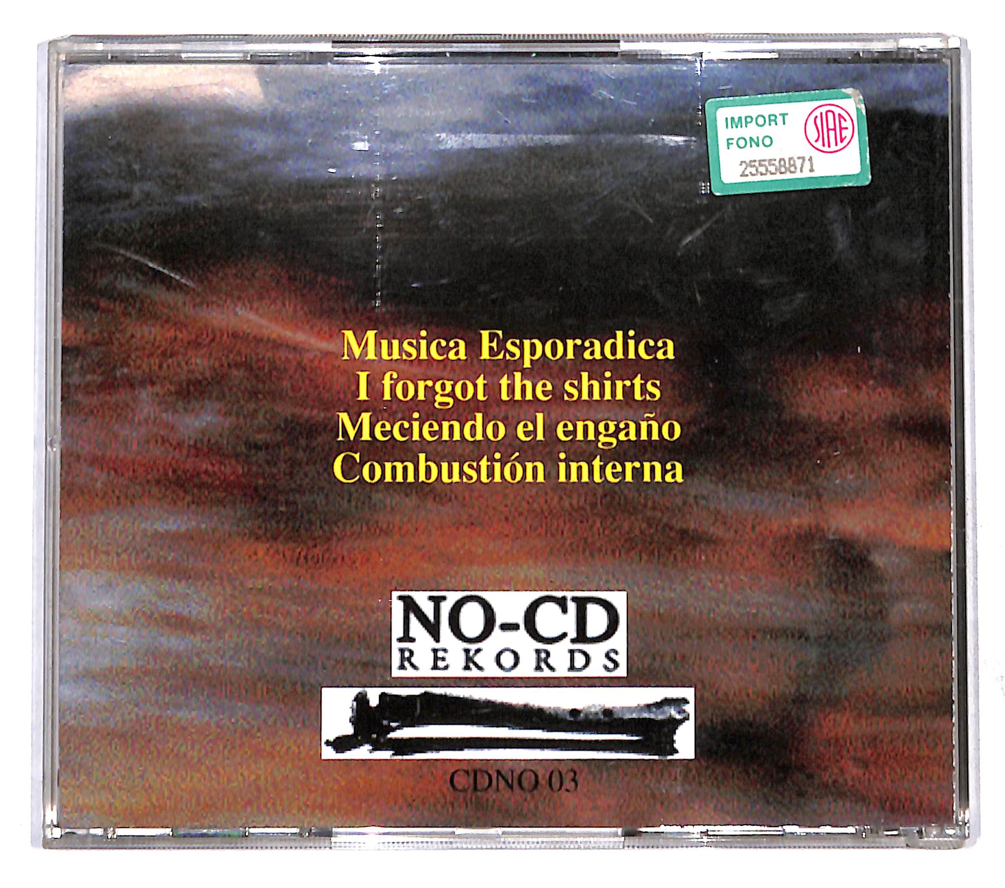 EBOND Various - Musica Esporadica CD CB109708 - Image 2