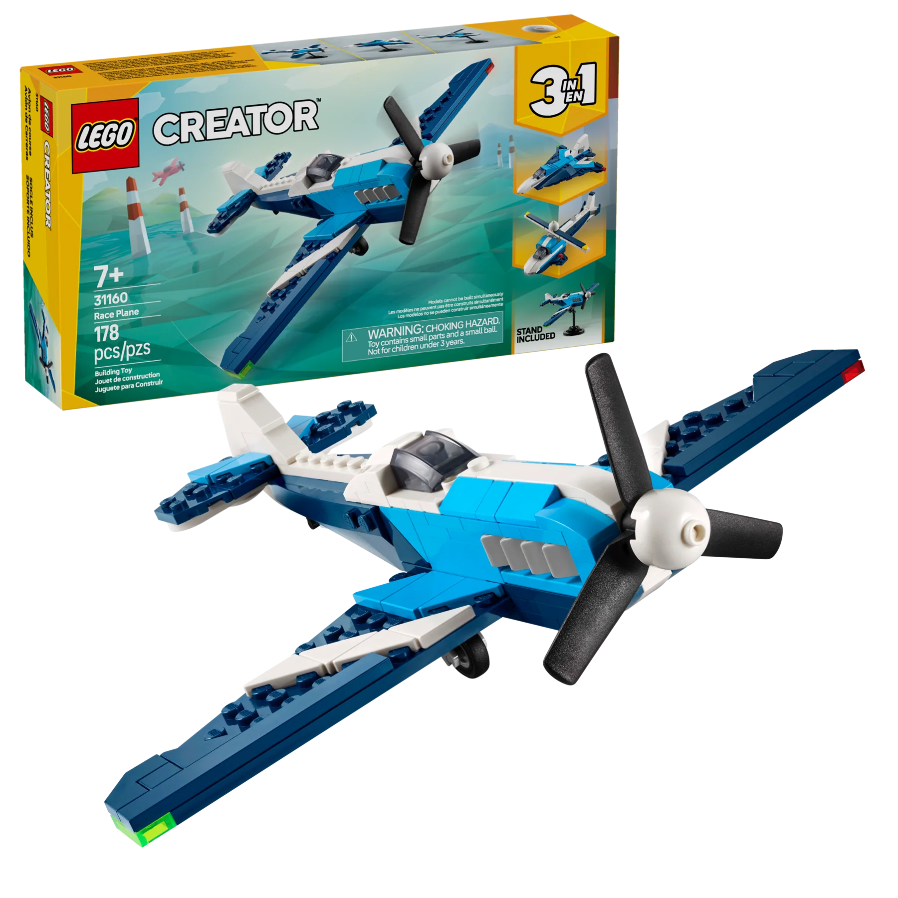 LEGO 31160 Velivolo: aereo da competizione - Image 2