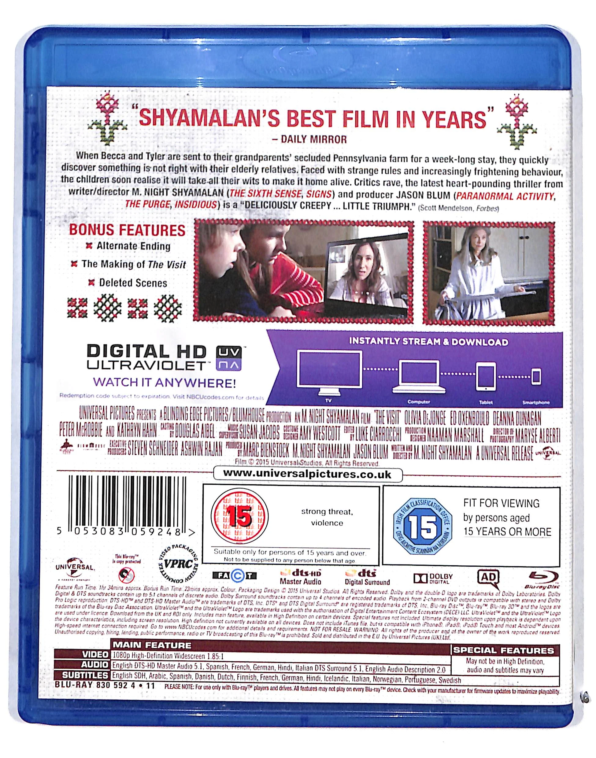 EBOND Visit Edizione: Regno Unito BLURAY DB718860 - Image 2