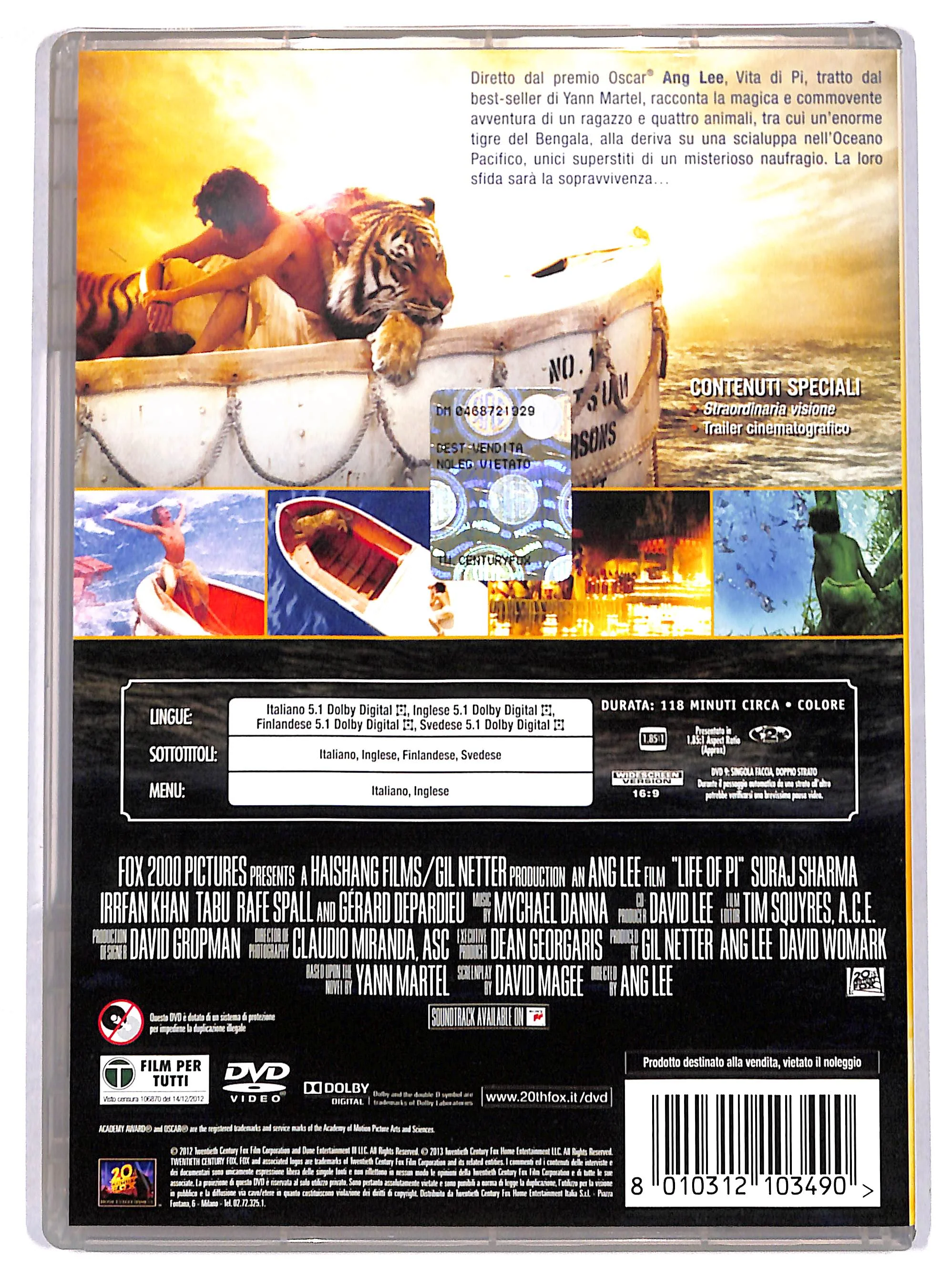 EBOND vita di pi DVD DB714236 - Image 2