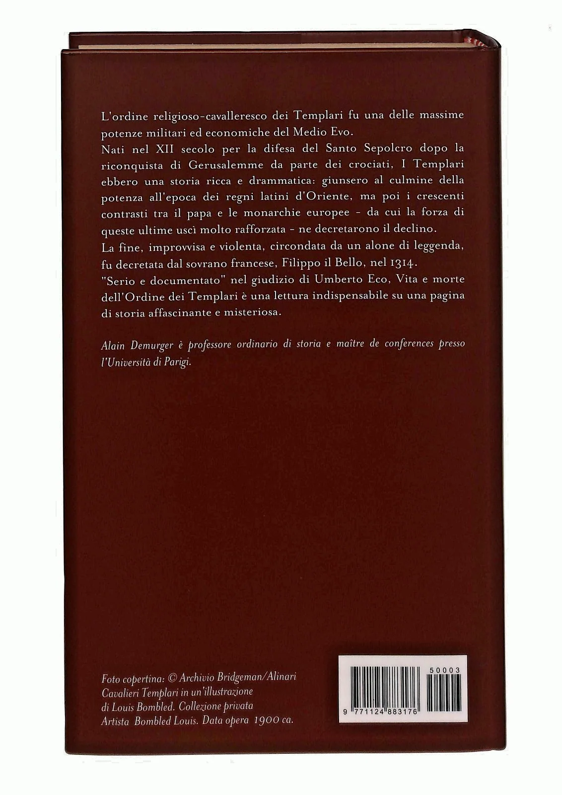 EBOND Vita e Morte Dell Ordine Dei Templari Demurger Il Giornale Libro LI048561 - Image 2