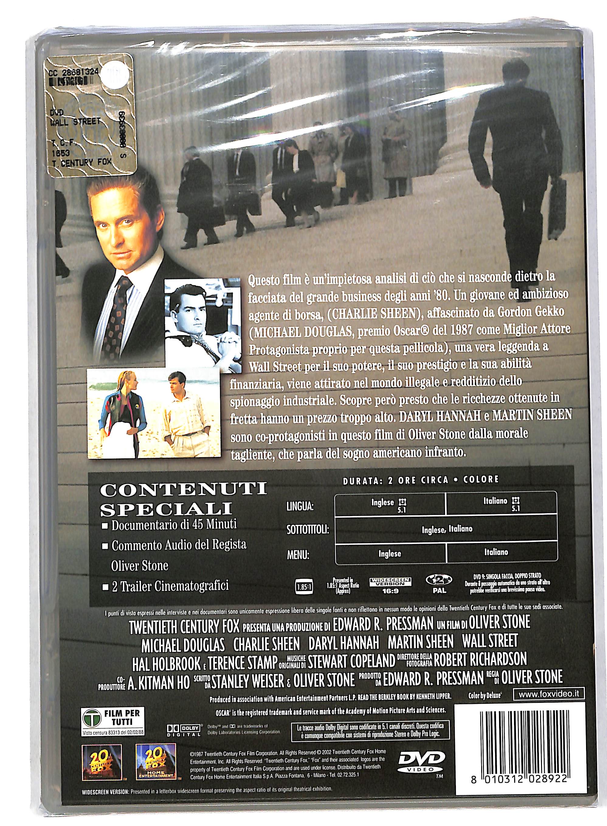EBOND Wall Street EDIZIONE SPECIALE DVD DB733136 - Image 2