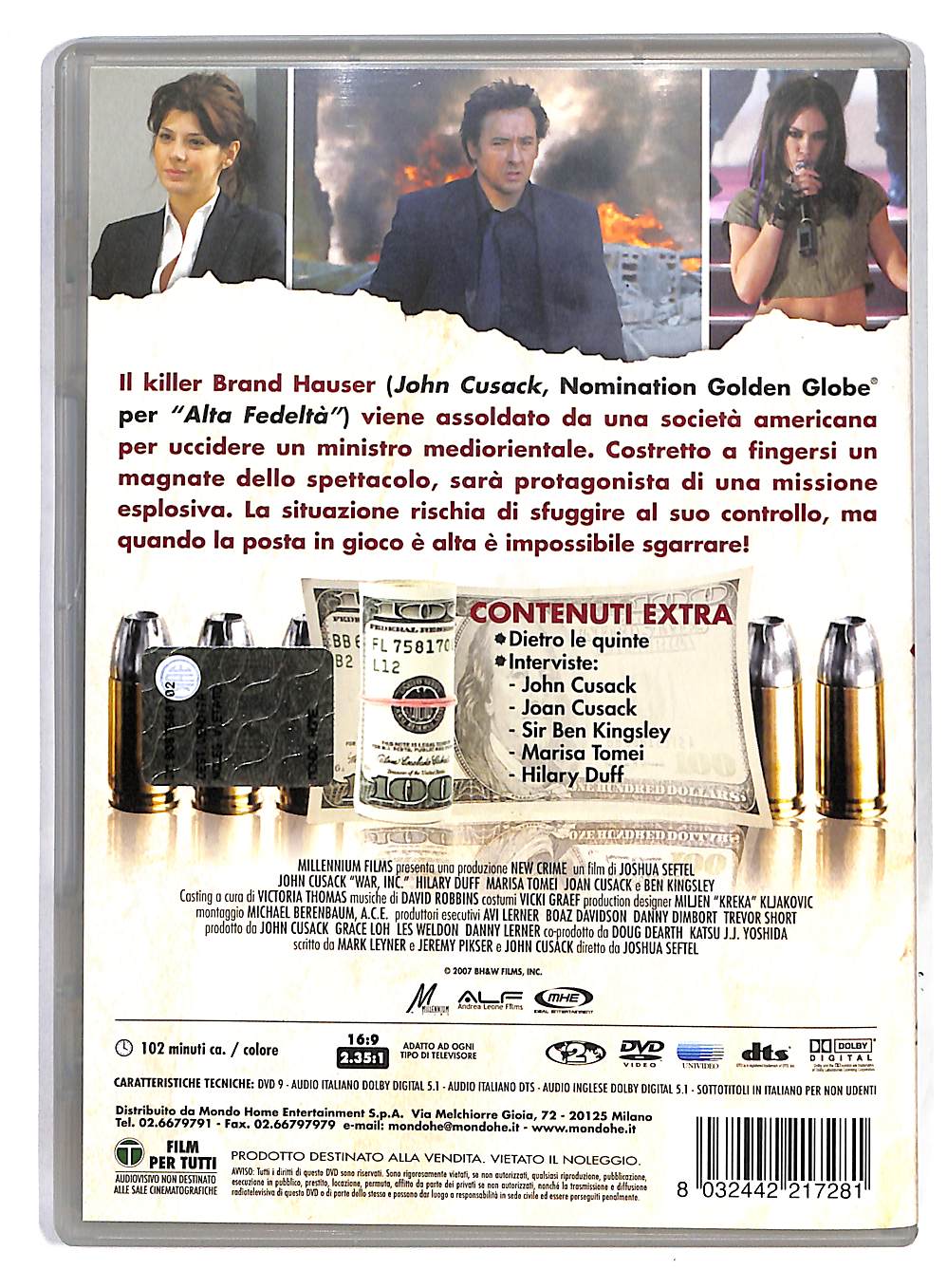 EBOND War, Inc. NOLEGGIO DVD DB740828 - Image 2
