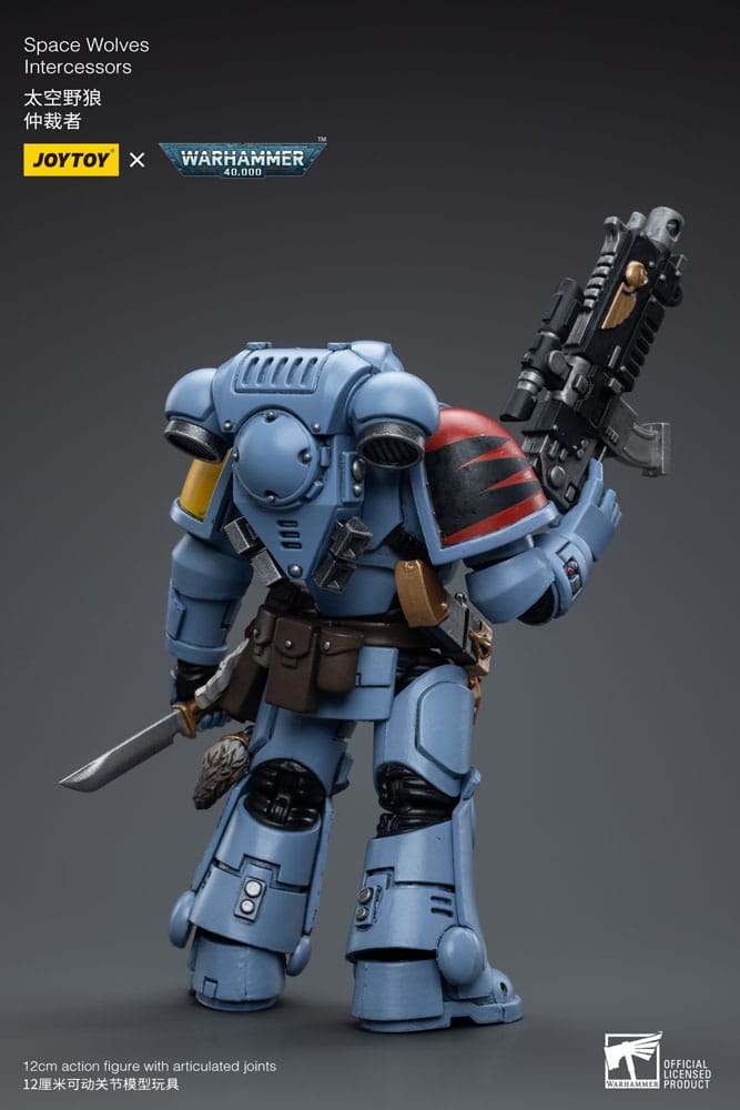 WARHAMMER 40K ACTION FIGURE 1/18 SPACE WOLVES INTERCESSORS 12 CM - Image 3