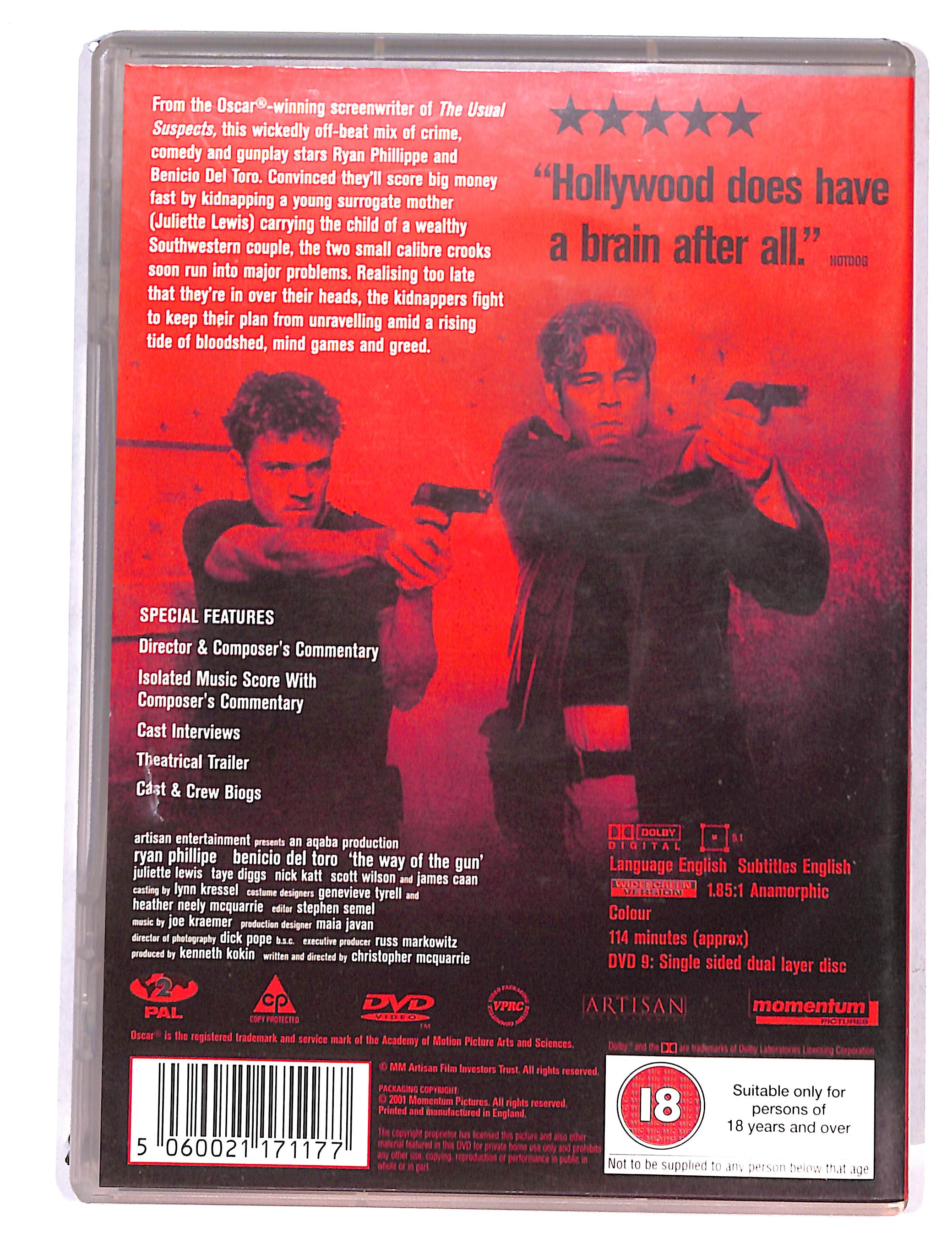 EBOND Way of The Gun Edizione UK DVD DB726438 - Image 2