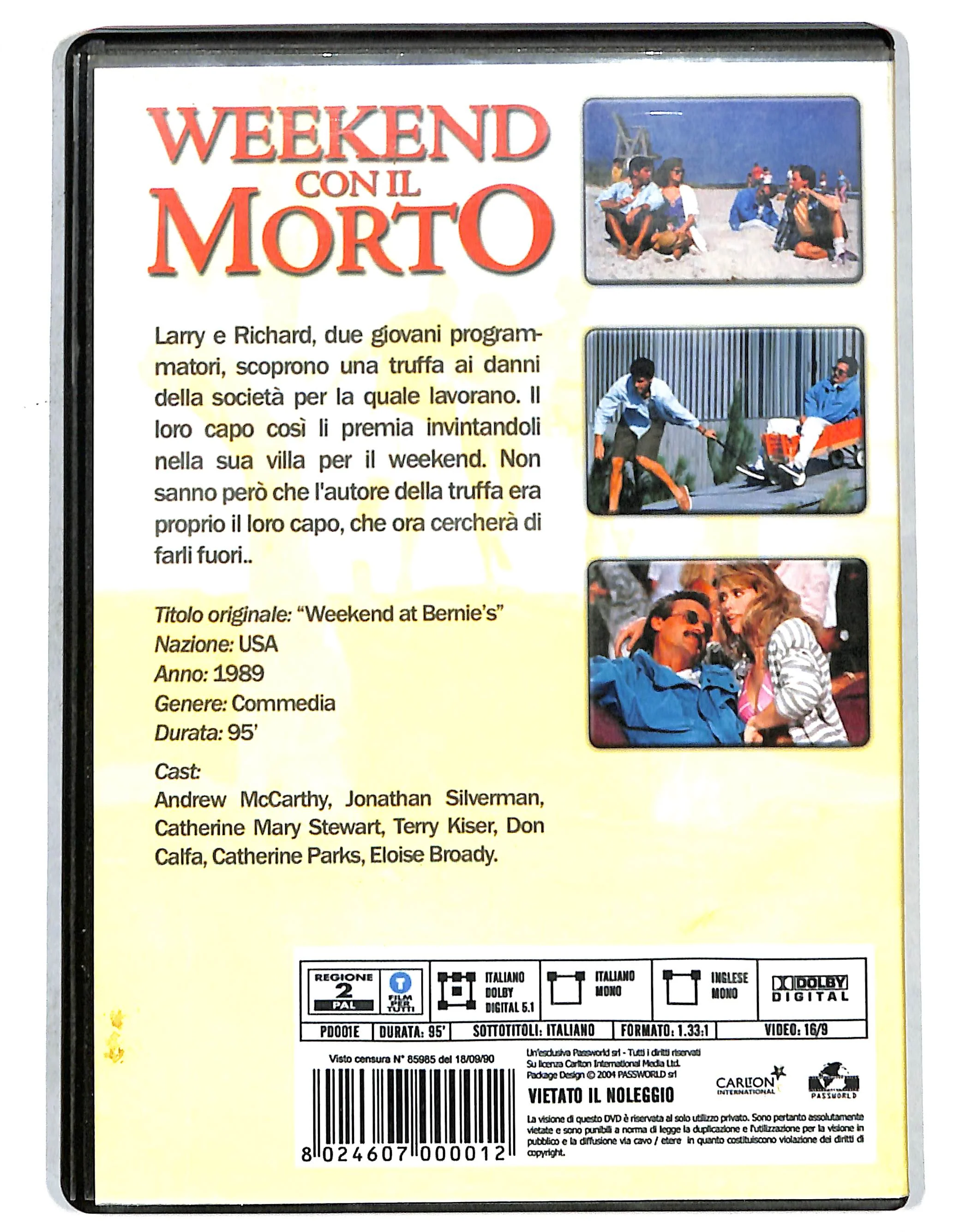 EBOND weekend con il morto DVD DB685936 - Image 2