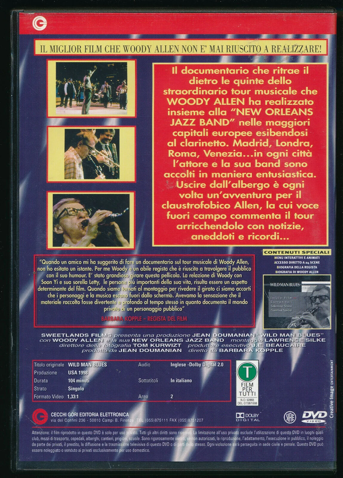 EBOND Wild Man Blues DVD DB749213 - Image 2