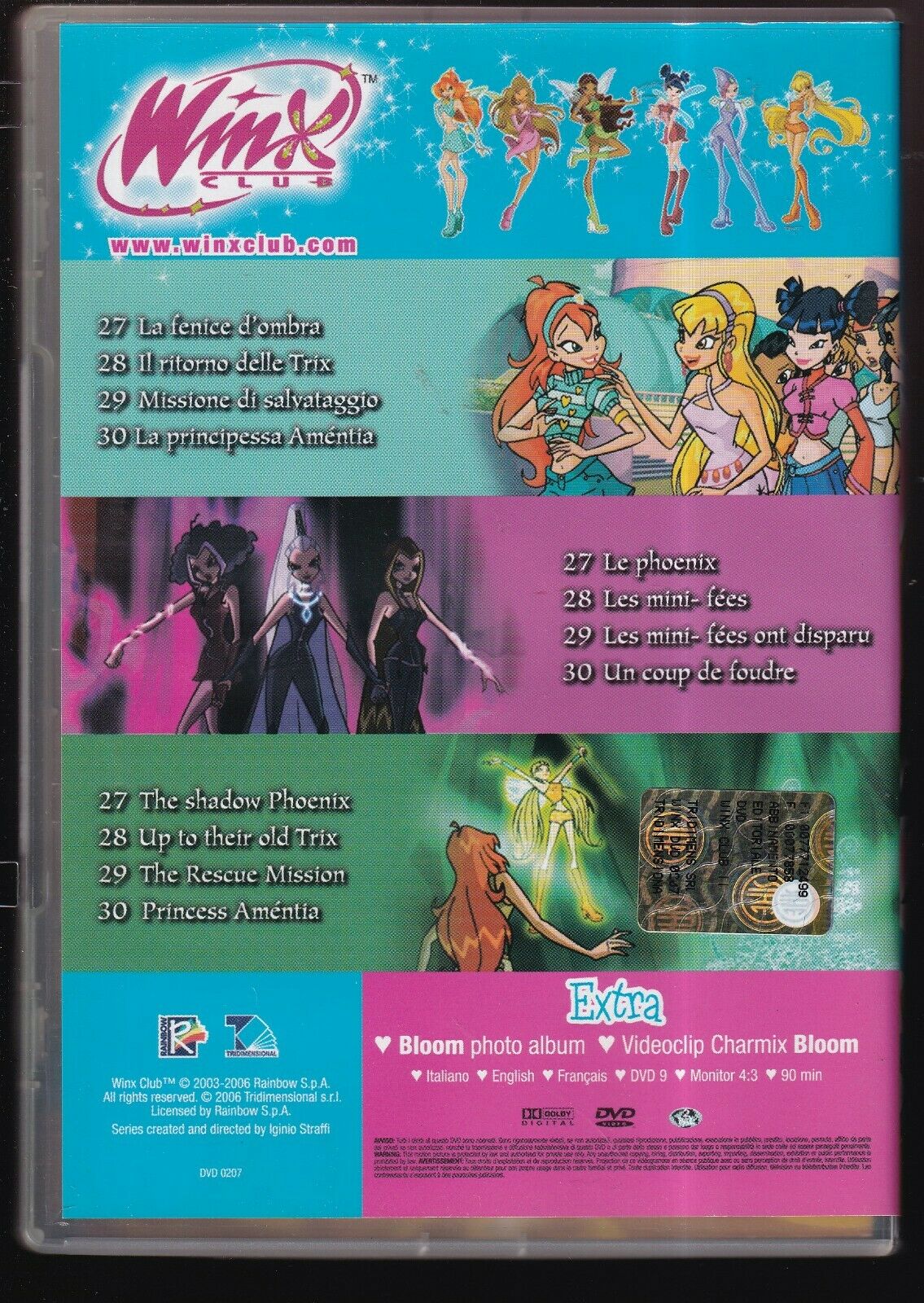 EBOND Winx Club Stagione 02 Vol. 07 Ep.27-28-29-30 DVD DB728809 - Image 2