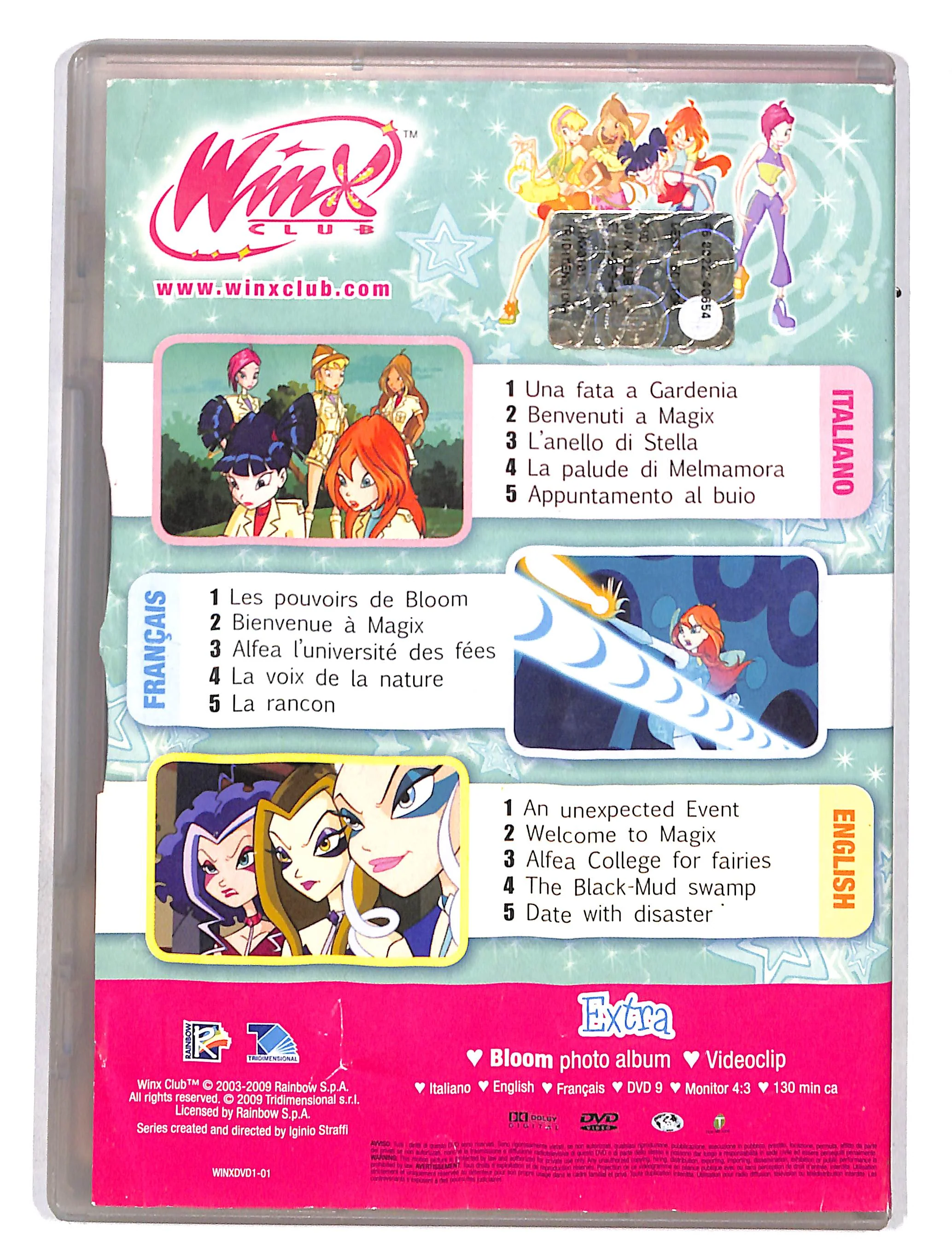 EBOND Winx Club vol.1 EDITORIALE DVD DB735837 - Image 2