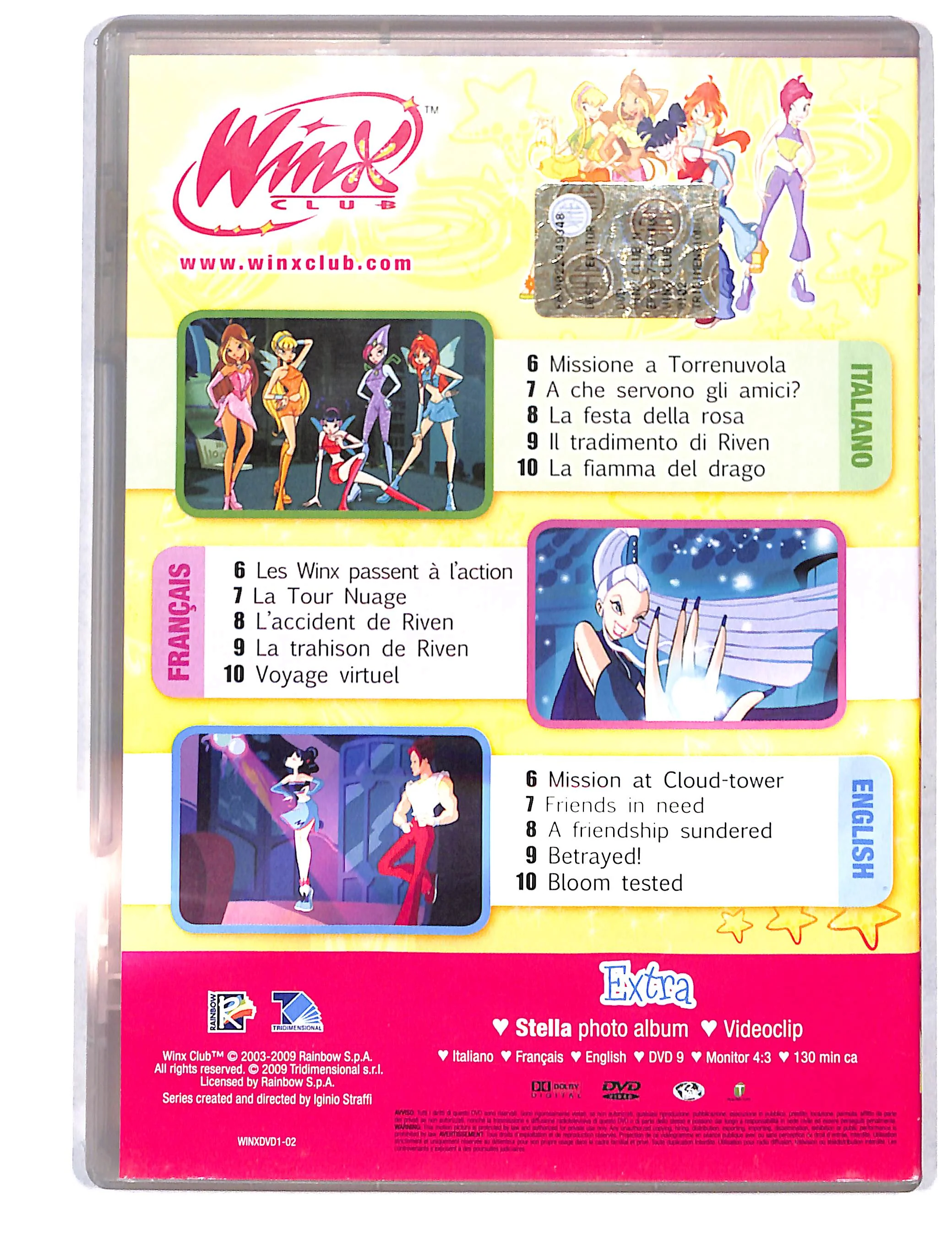 EBOND Winx Club vol.2 prima serie EDITORIALE DVD DB737308 - Image 2