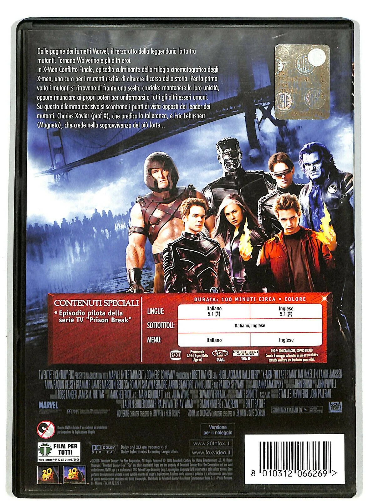 EBOND X-men Conflitto Finale  Ex Noleggio NOLEGGIO DVD DB724146 - Image 2