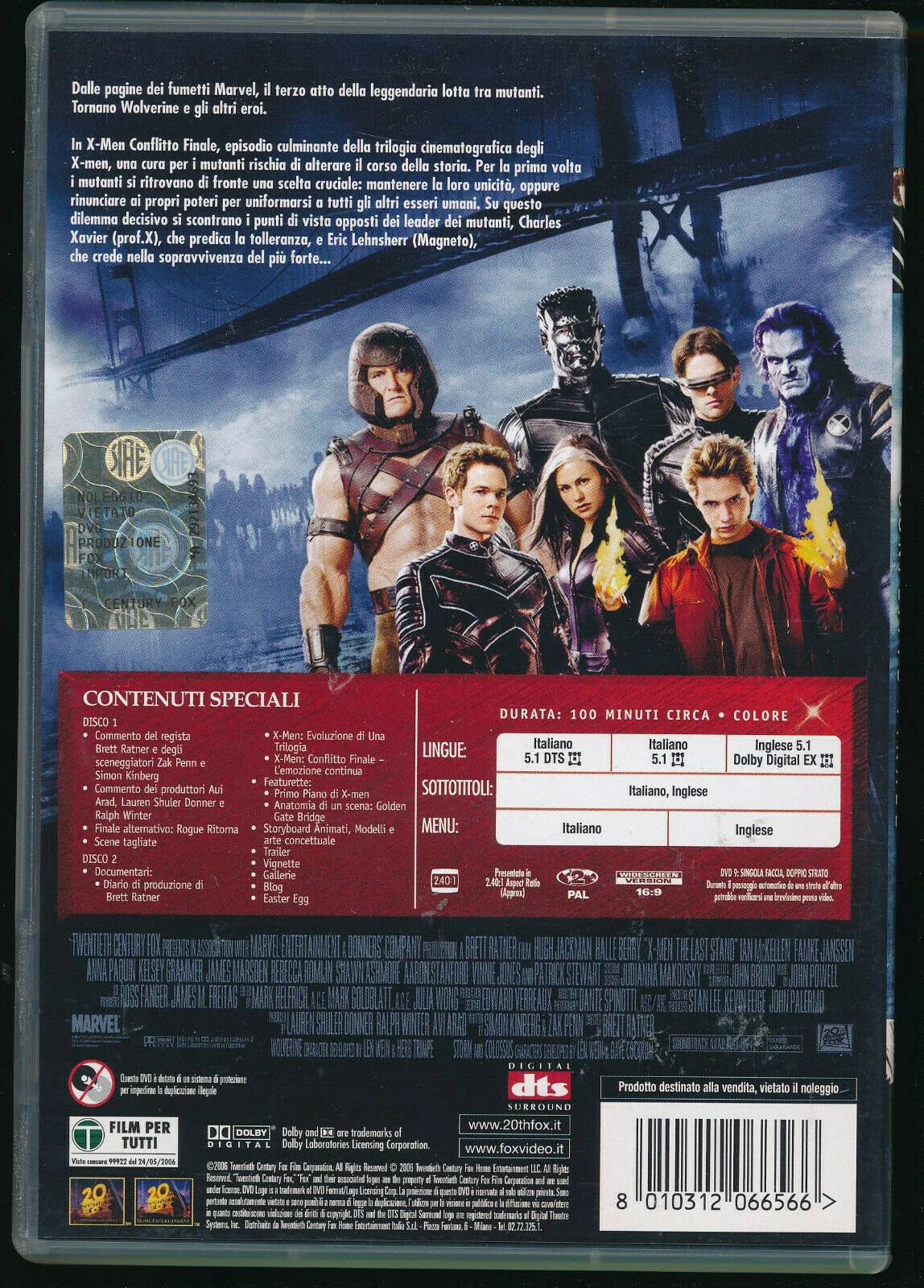 EBOND X-men - Conflitto Finale Special Edition DVD DB730307 - Image 2