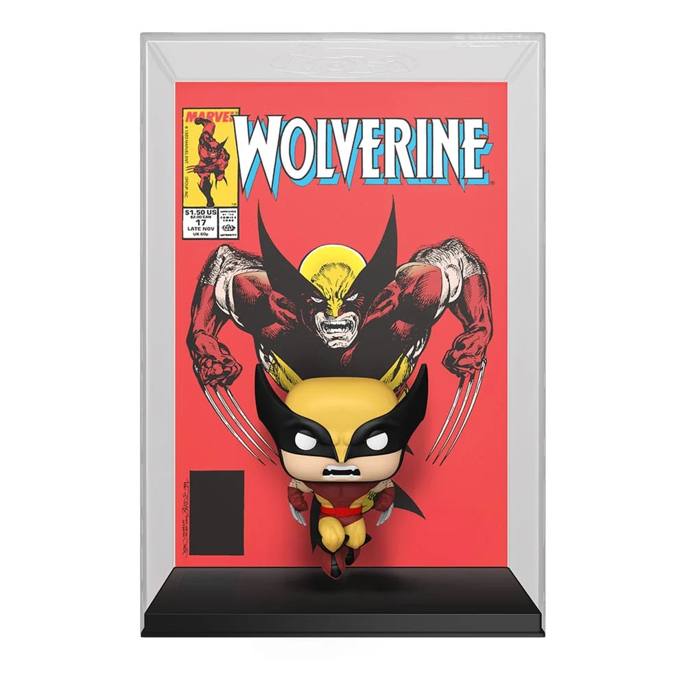 X-MEN POP! COMIC COVERS VINYL FIGURE WOLVERINE #17 (1989) 9 CM P037971