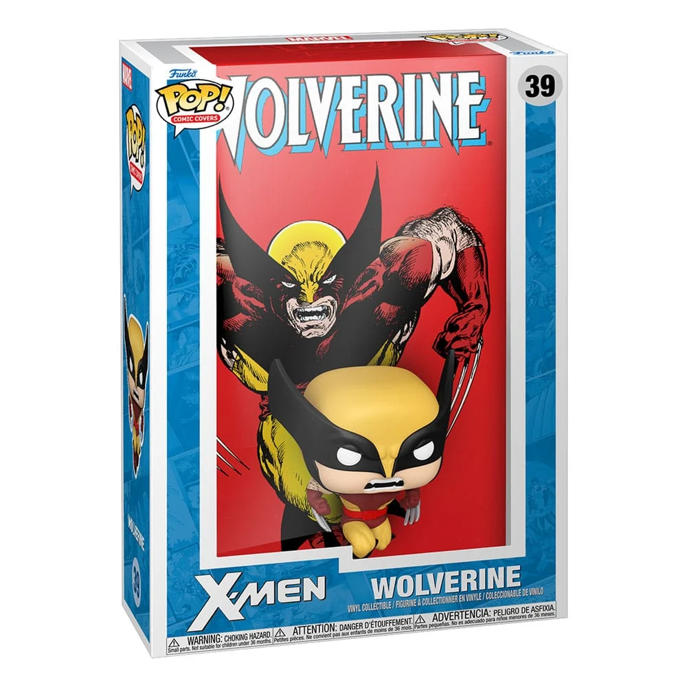 X-MEN POP! COMIC COVERS VINYL FIGURE WOLVERINE #17 (1989) 9 CM P037971 - Image 2