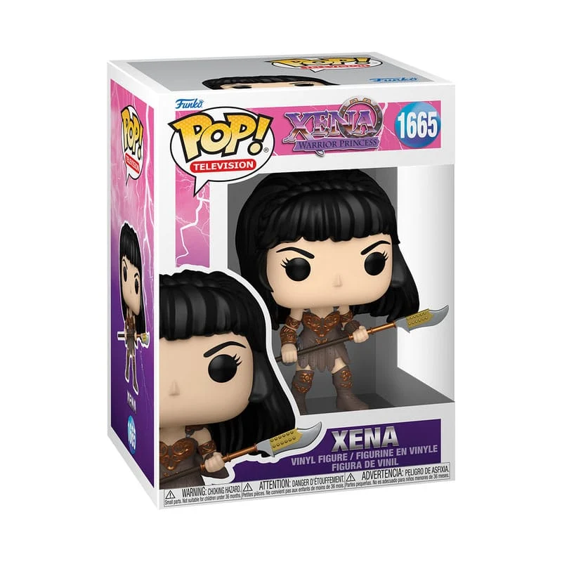 XENA: WARRIOR PRINCESS POP! TV VINYL FIGURE XENA W/SPEAR 9 CM P039072 - Image 2