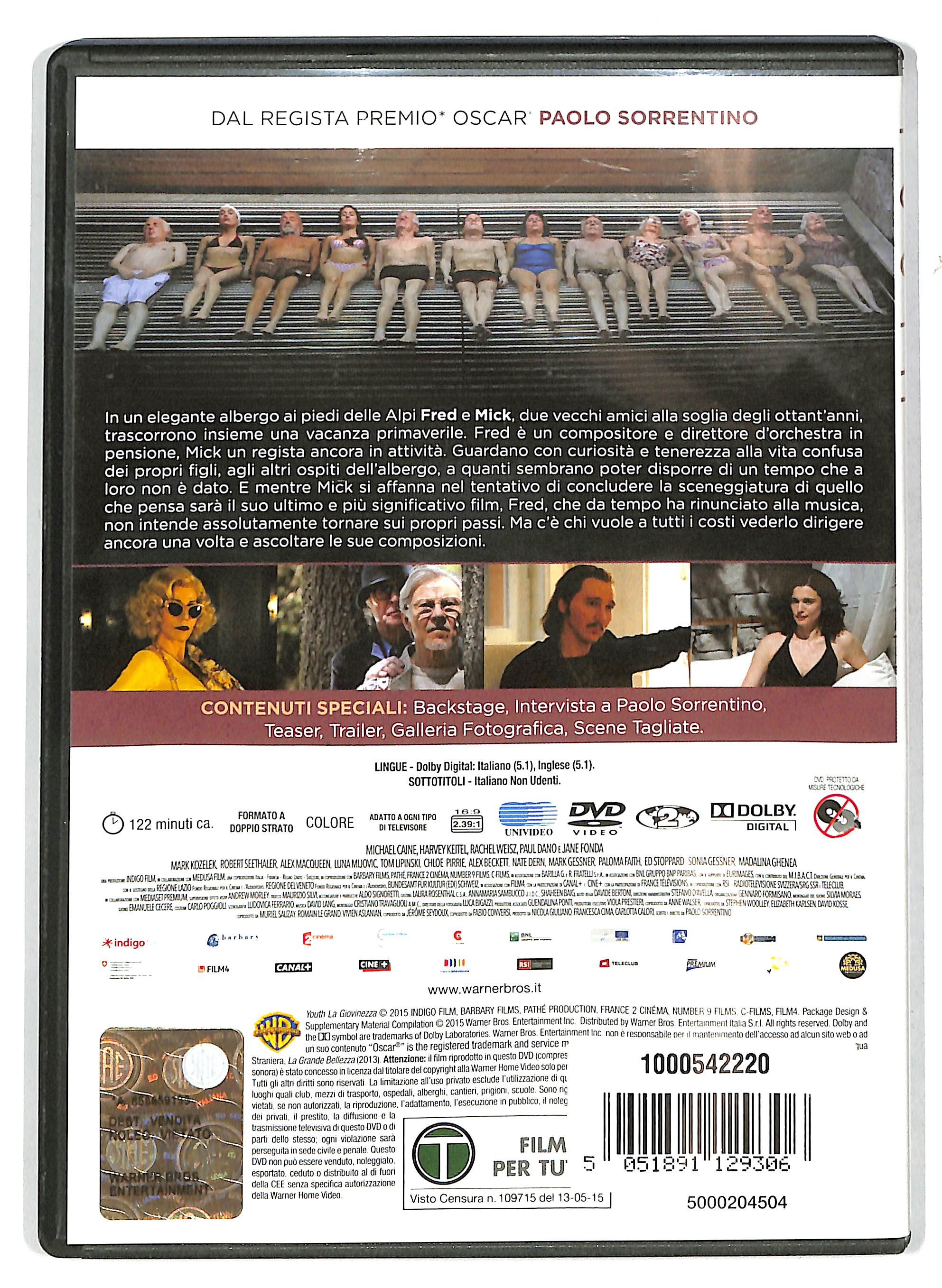 EBOND Youth - La giovinezza DVD DB744121 - Image 2
