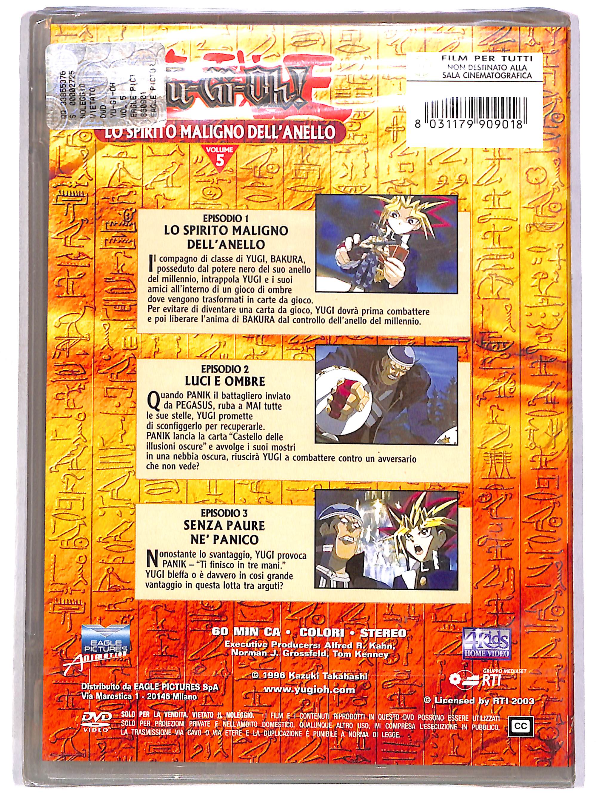 EBOND Yu-Gi-Oh! Lo spirito maligno dell'anello - Volume 5 DVD DB723337 - Image 2